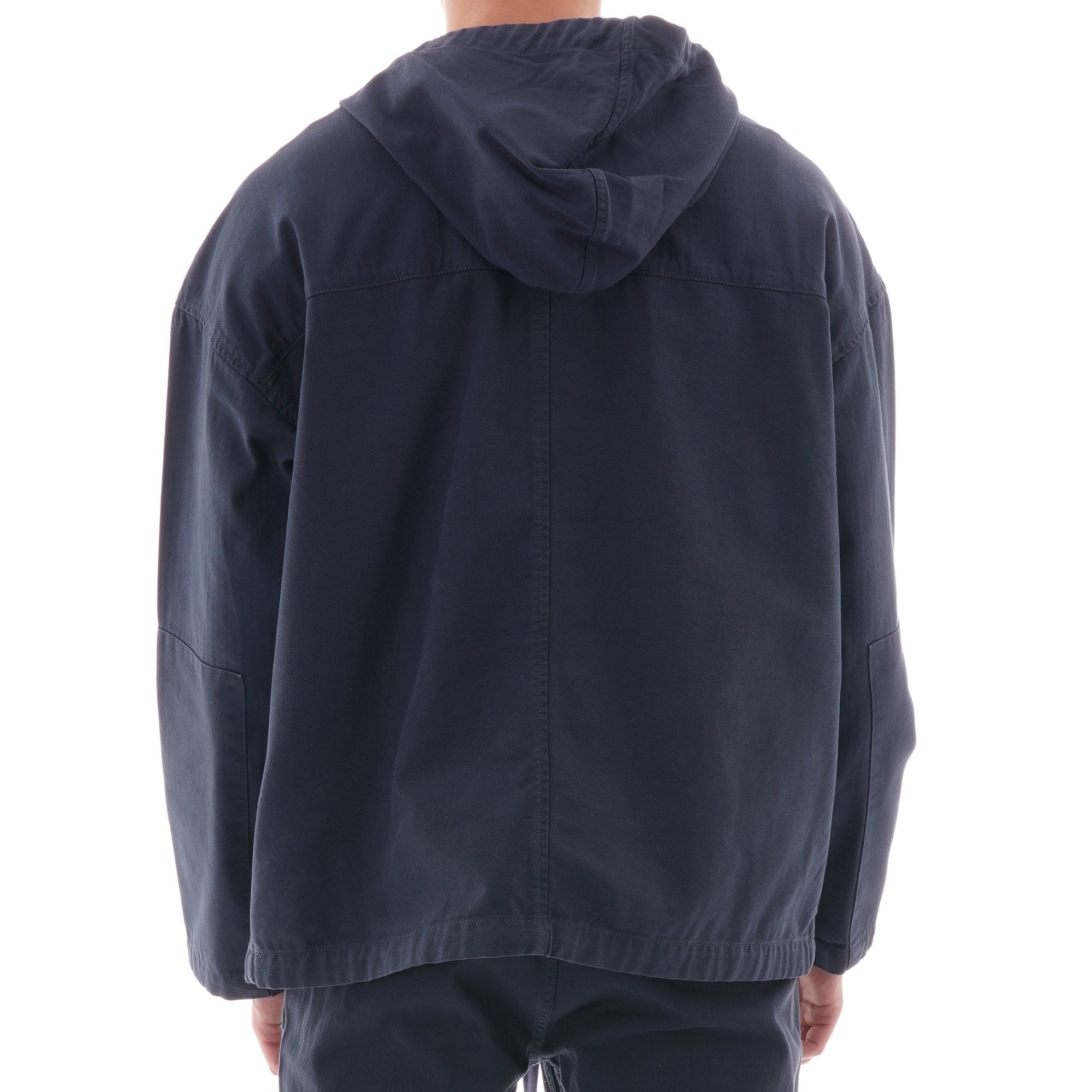 Nigel Cabourn Amy Smock Jacket - Black Navy