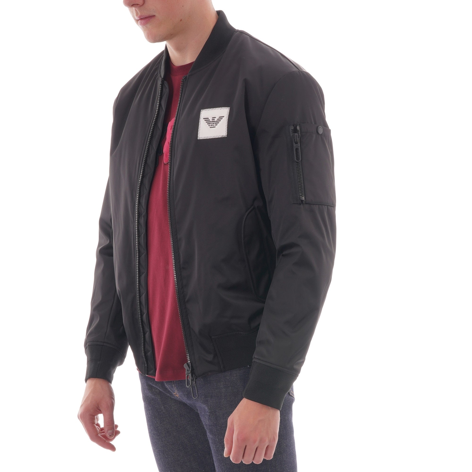 Emporio Armani Bomber Jacket (Black) 6G1BB4 – Dandy Fellow