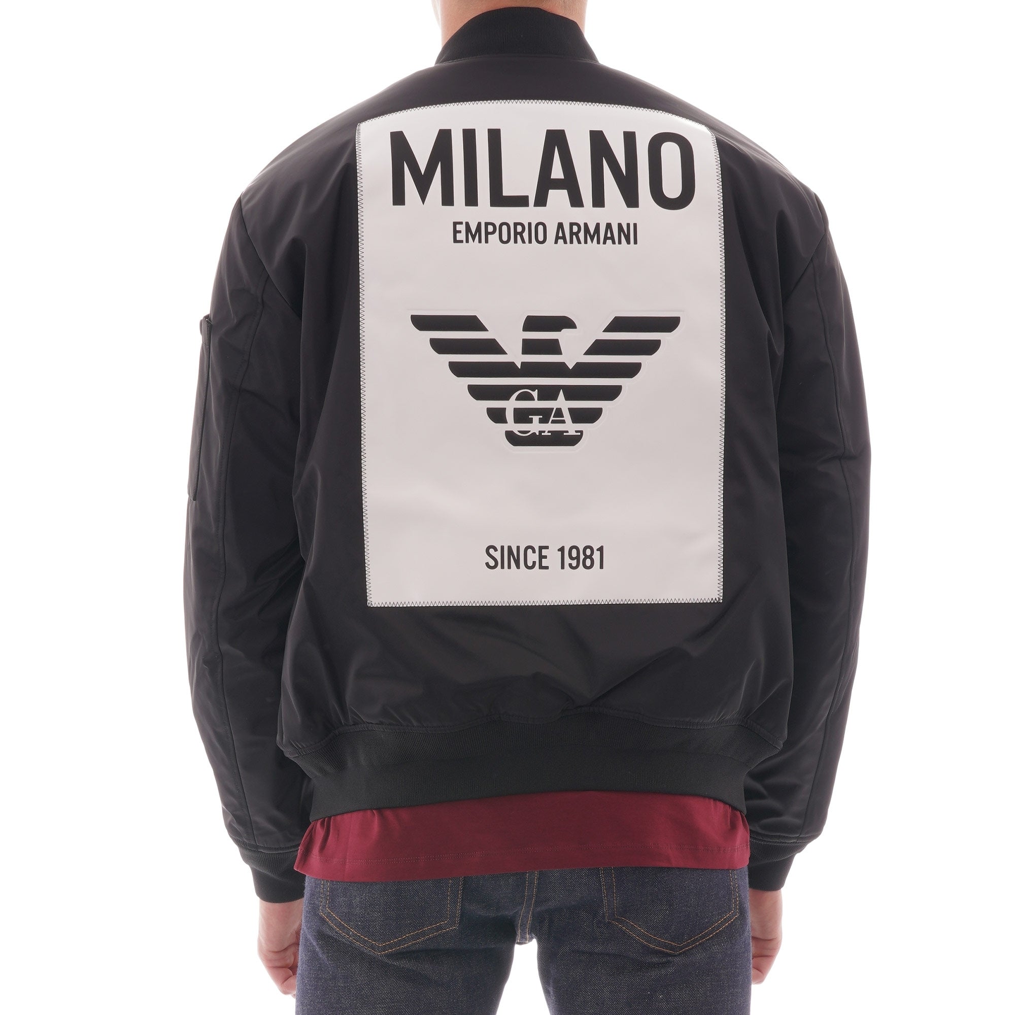 Emporio Armani Bomber Jacket (Black) 6G1BB4 – Dandy Fellow