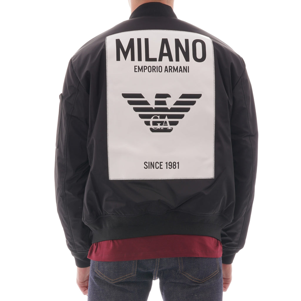 Emporio Armani Bomber Jacket - Black