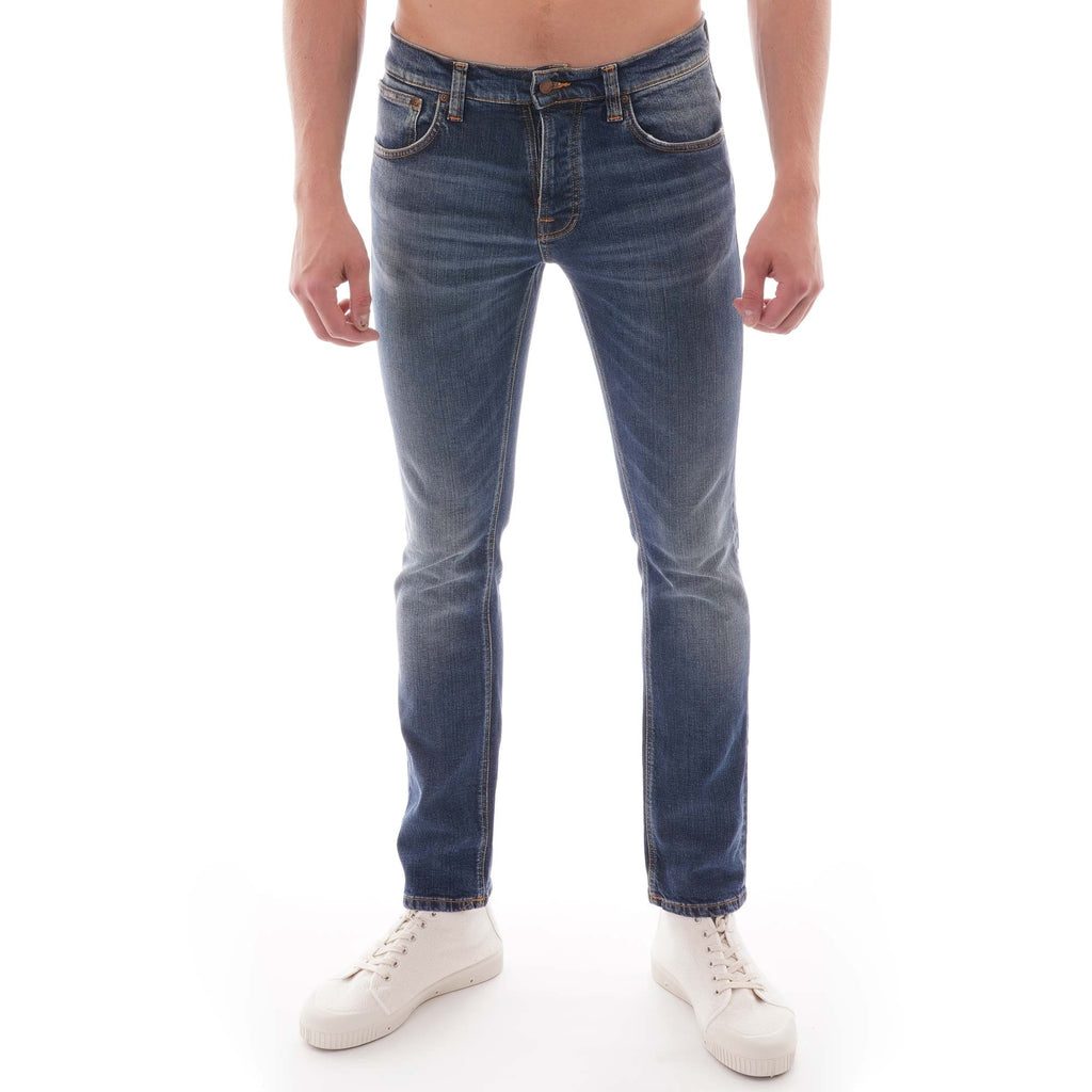 Nudie Jeans Grim Tim Denim Jeans - True Navy