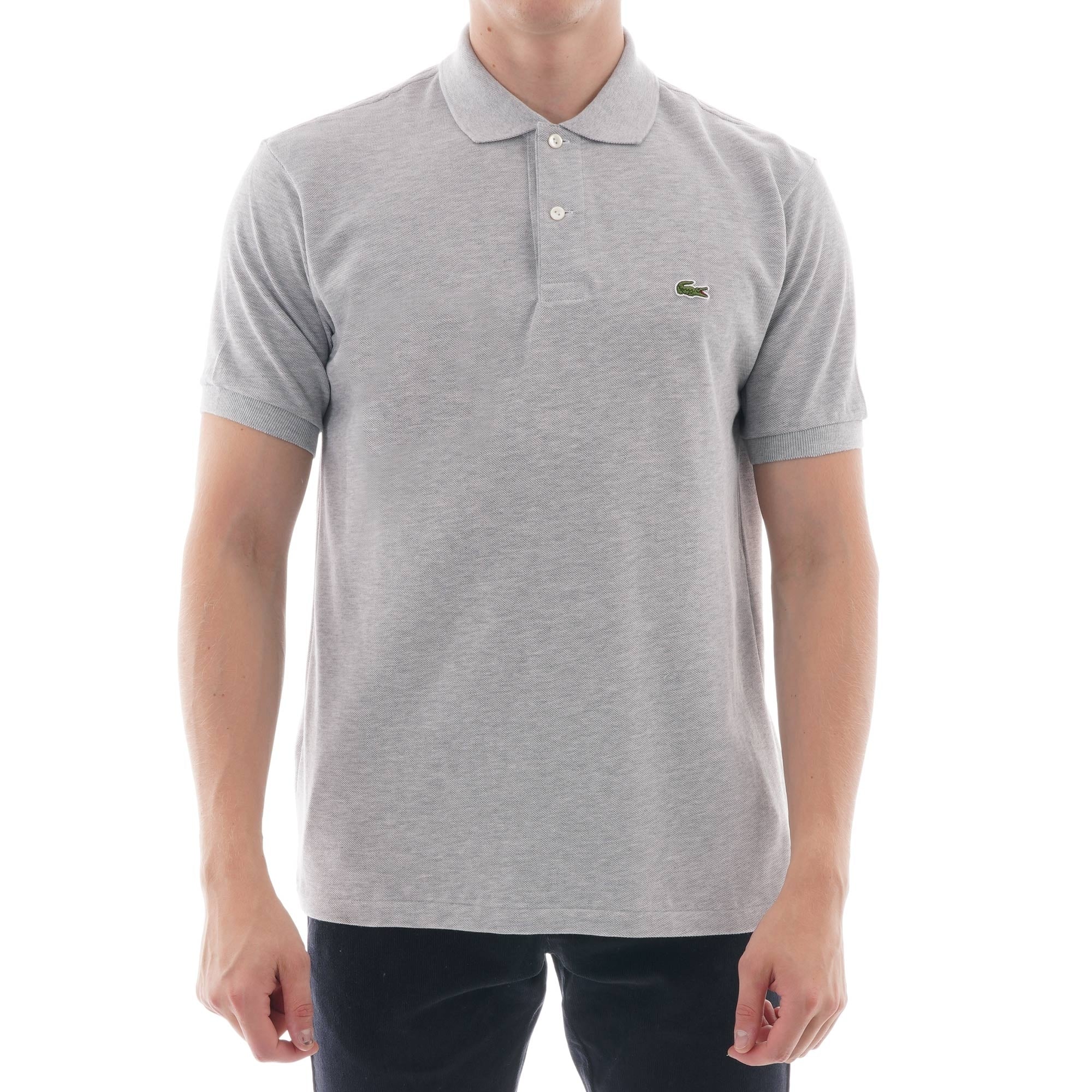 Lacoste Classic Pique Polo Shirt - Light Grey