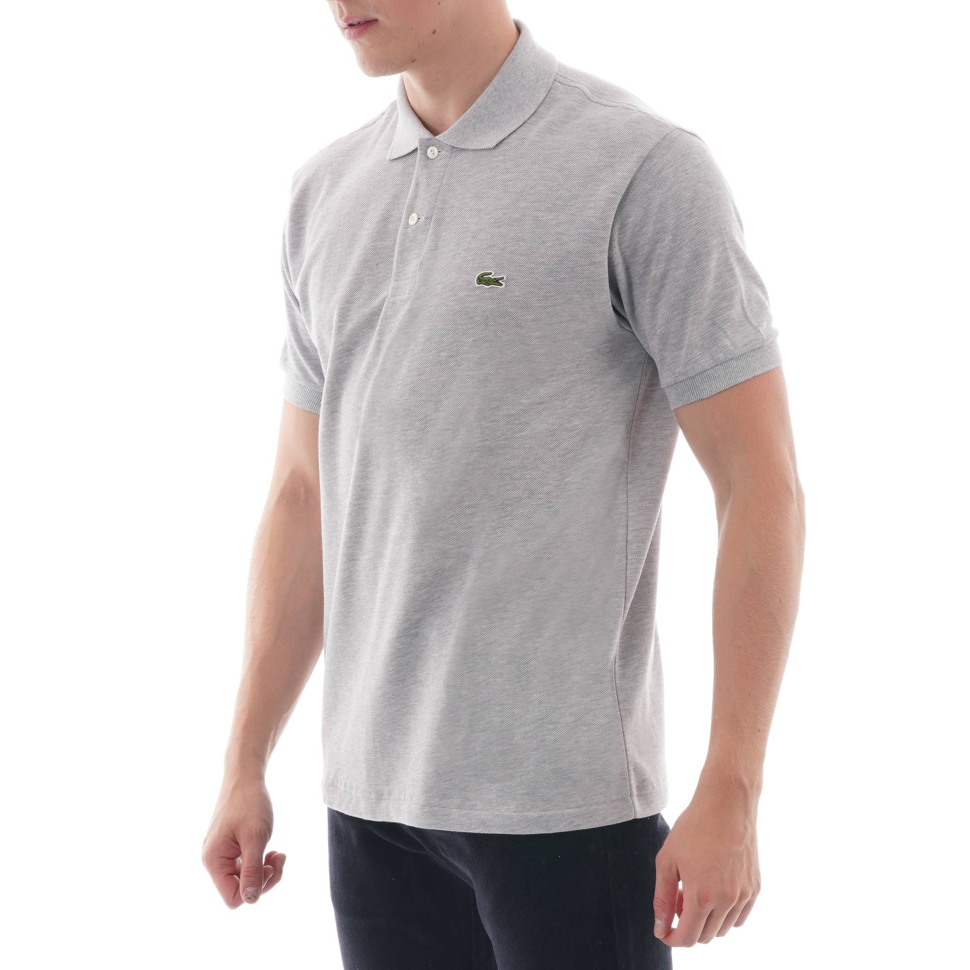 Lacoste Classic Pique Polo Shirt - Light Grey