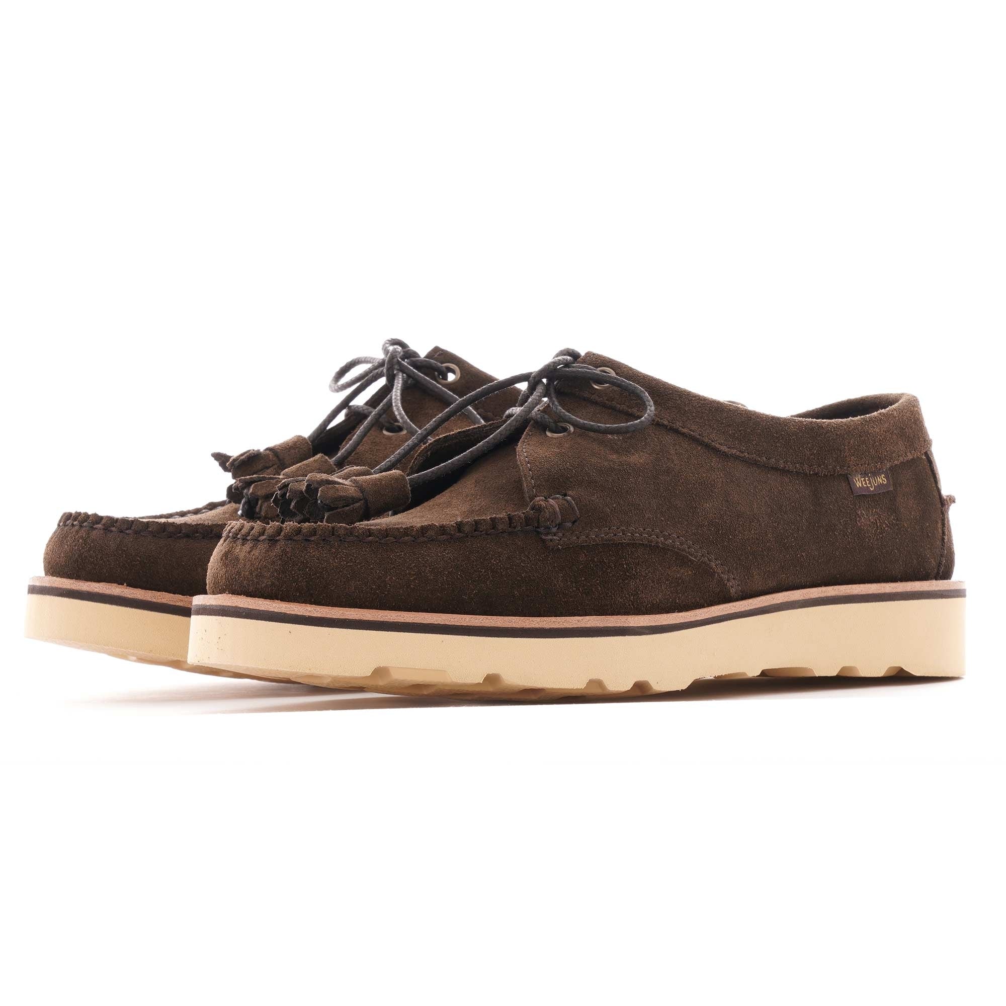 G.H. Bass Weejun Weejun Wedge - Dark Brown Suede