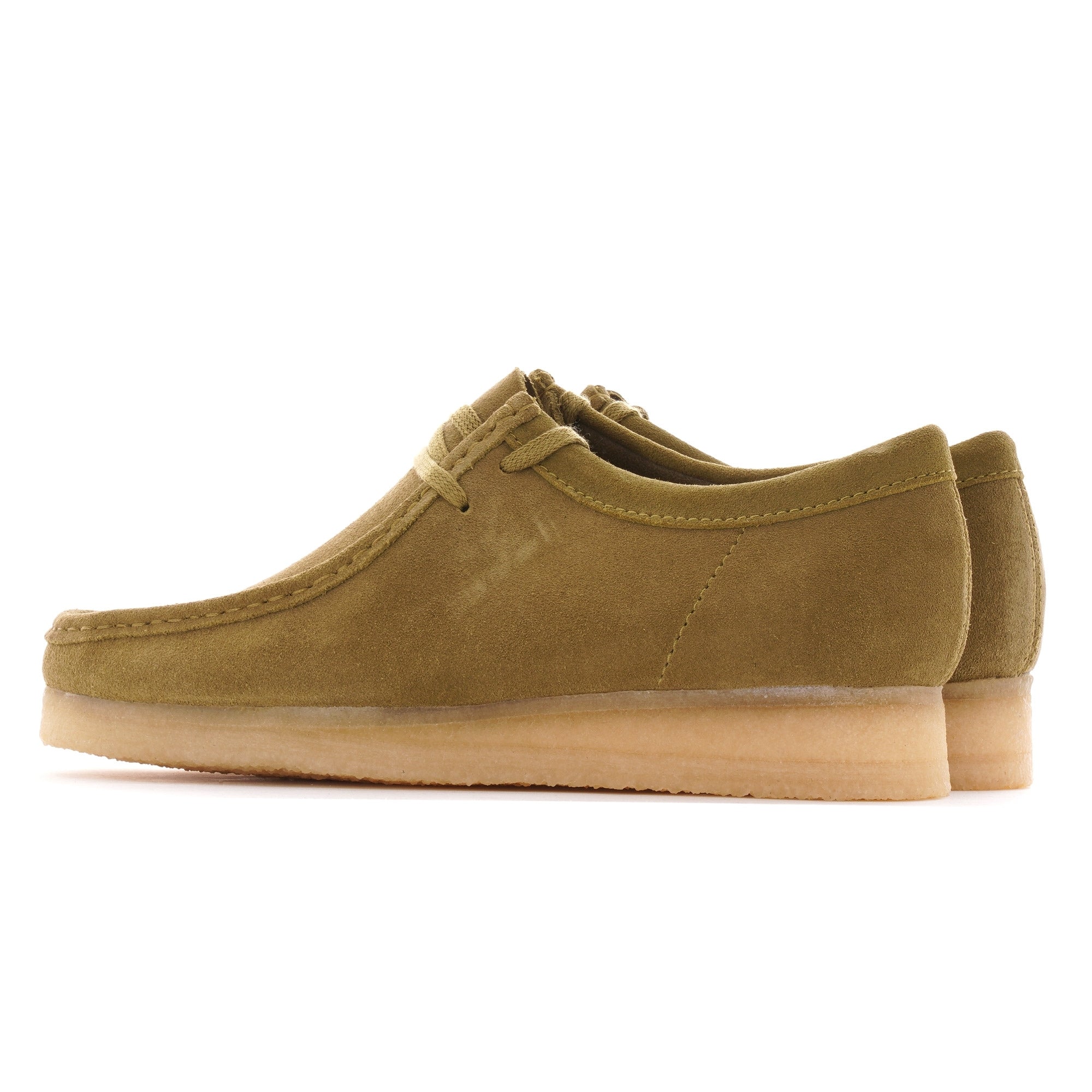 Clarks Originals Wallabee Shoe - Khaki Suede