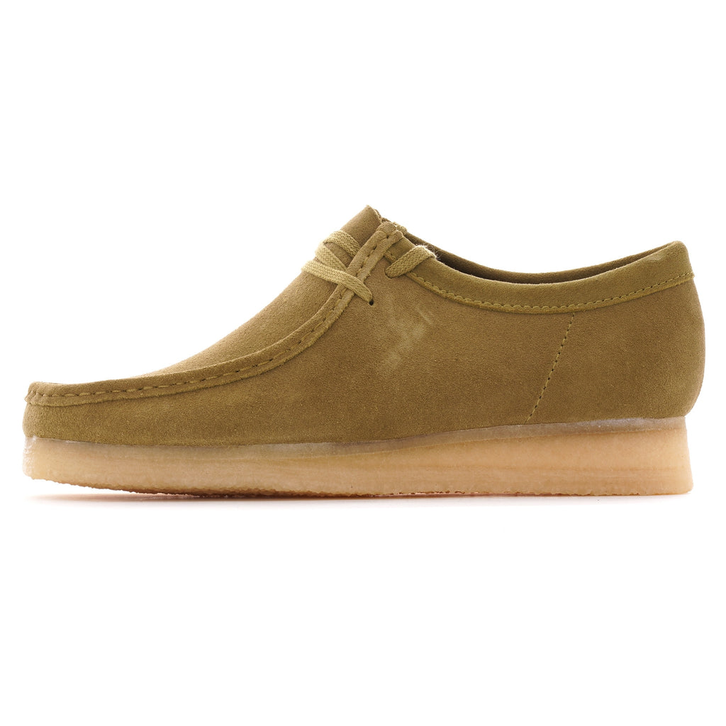 Clarks Originals Wallabee Shoe - Khaki Suede