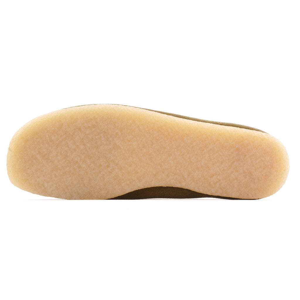 Clarks Originals Wallabee Shoe - Khaki Suede