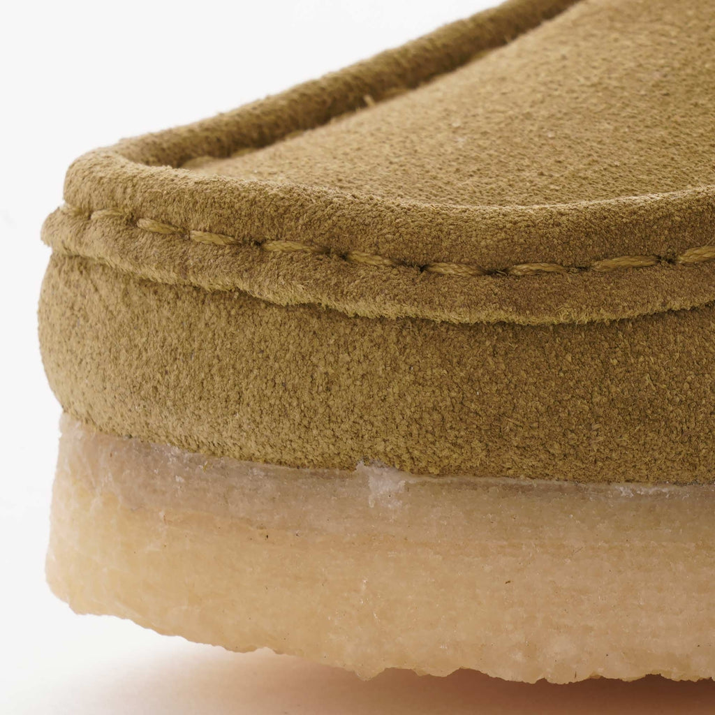 Clarks Originals Wallabee Shoe - Khaki Suede