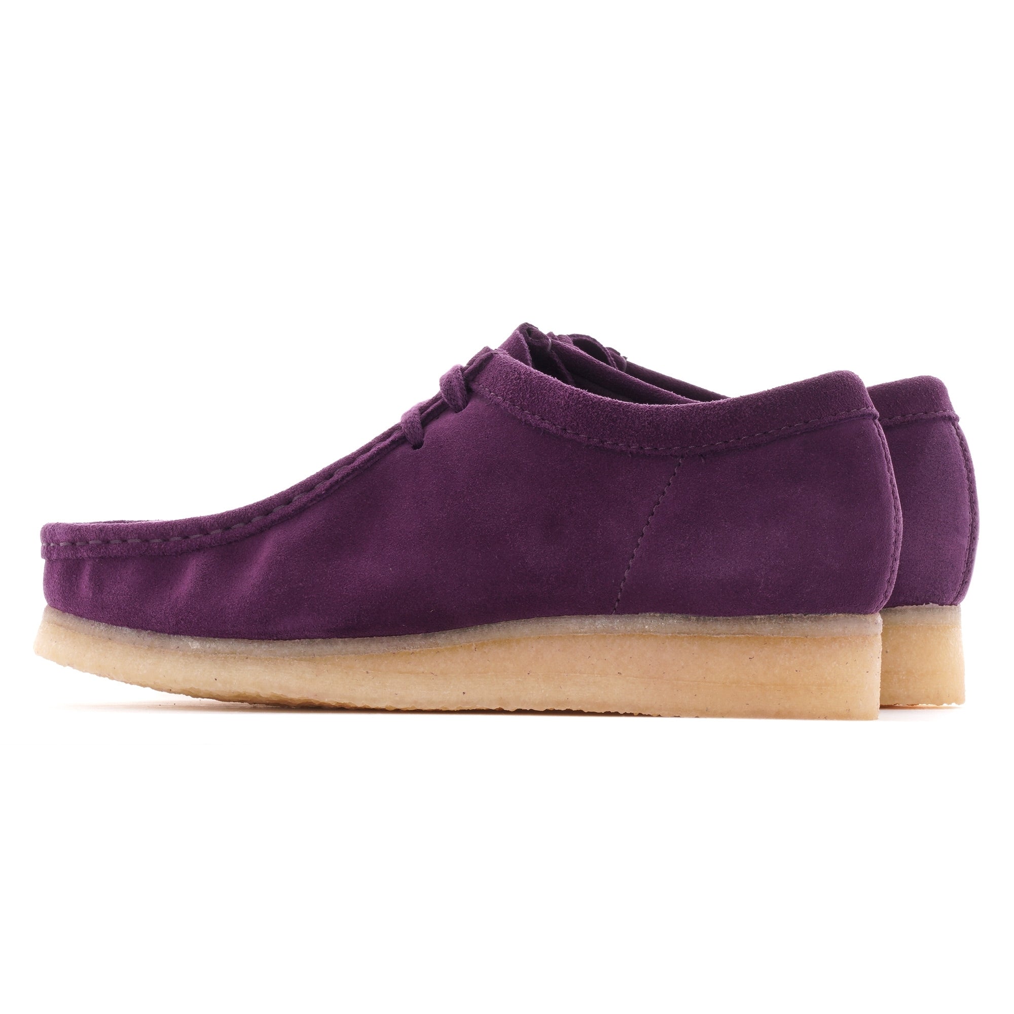 Clarks Originals Wallabee Shoe - Deep Purple