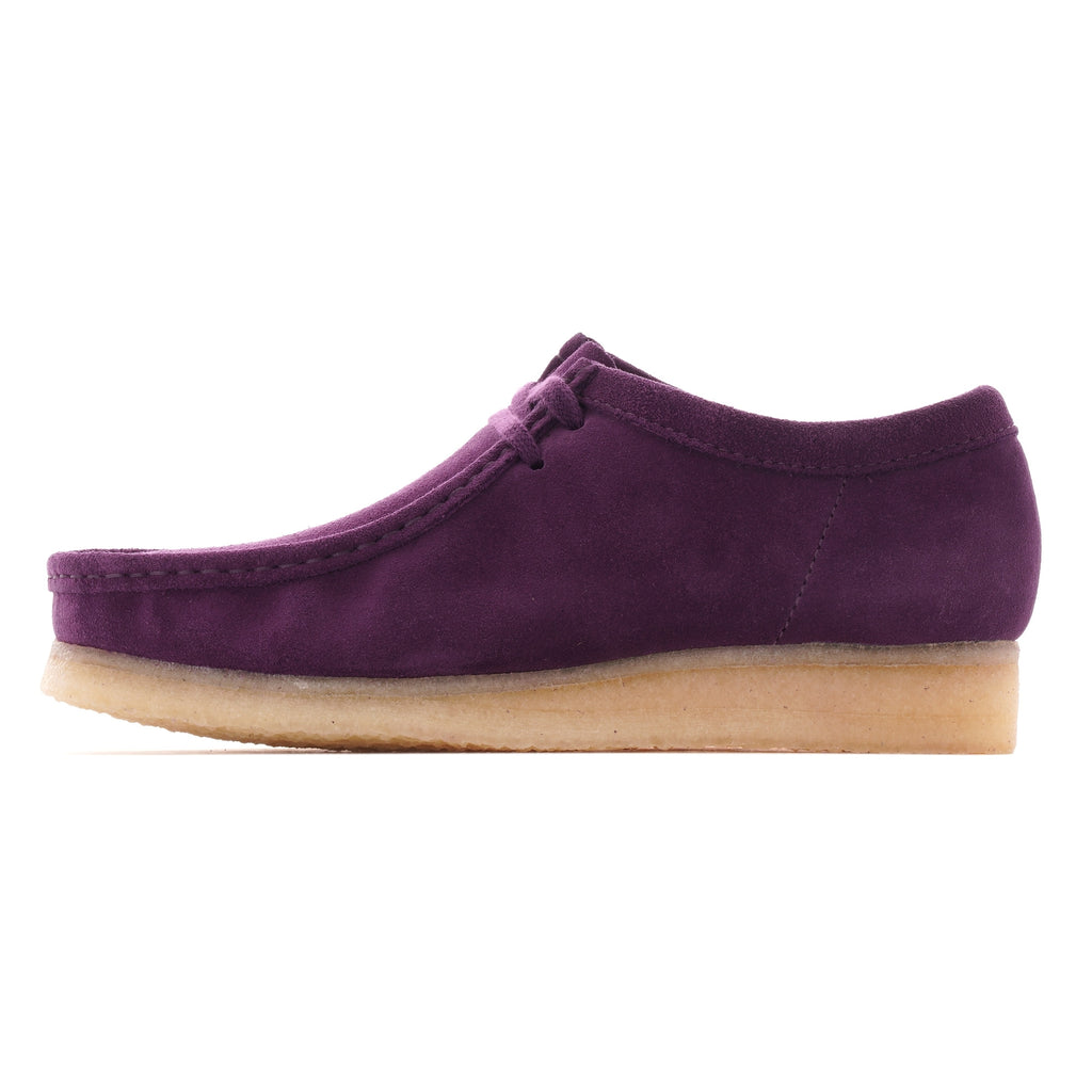 Clarks Originals Wallabee Shoe - Deep Purple