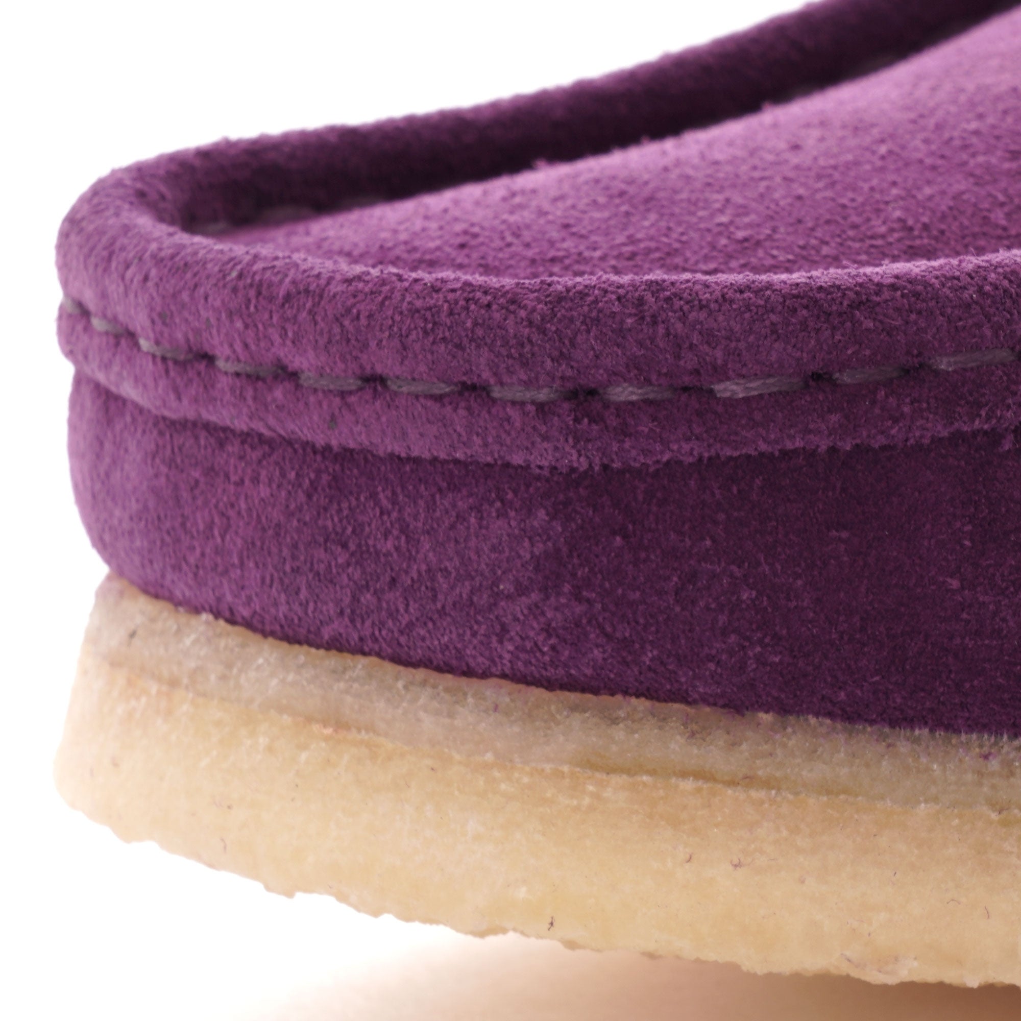 Clarks Originals Wallabee Shoe - Deep Purple