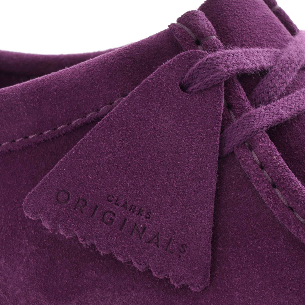 Clarks Originals Wallabee Shoe - Deep Purple