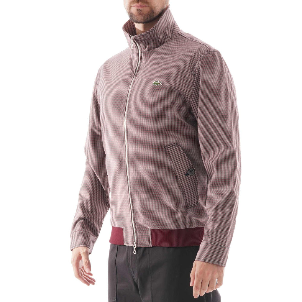 Lacoste Full Zip Check Jacket - Houndstooth