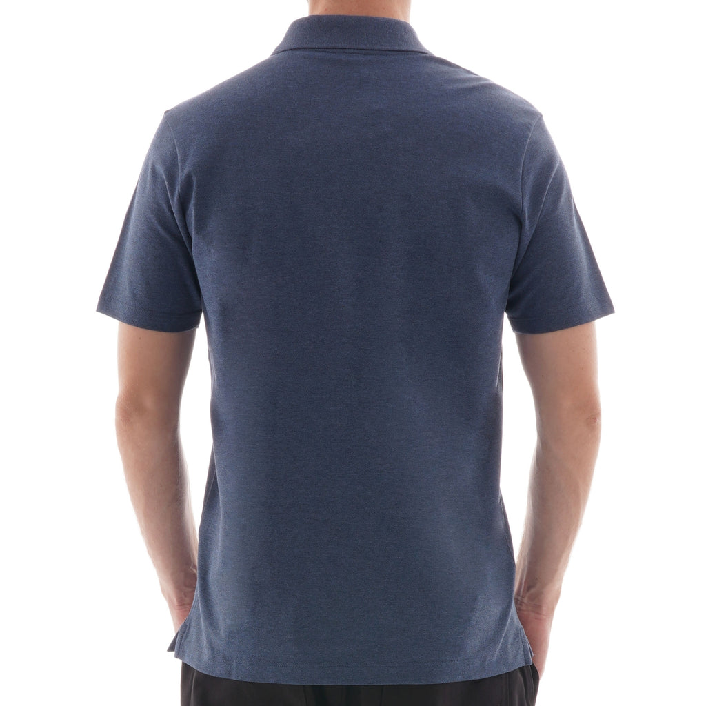 Paul and Shark Chest Patch Polo Shirt - Cadet Blue