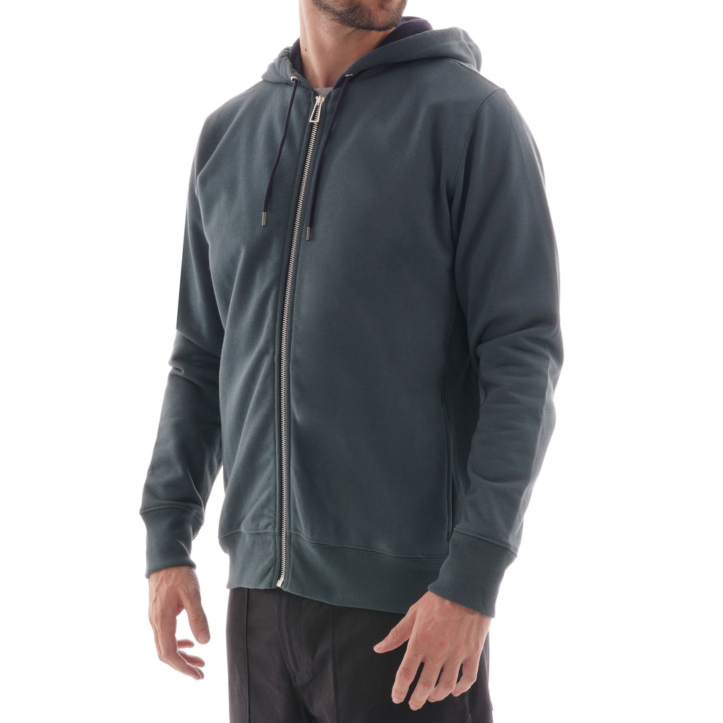 Paul Smith Zip-Front Hoodie - Dark Green