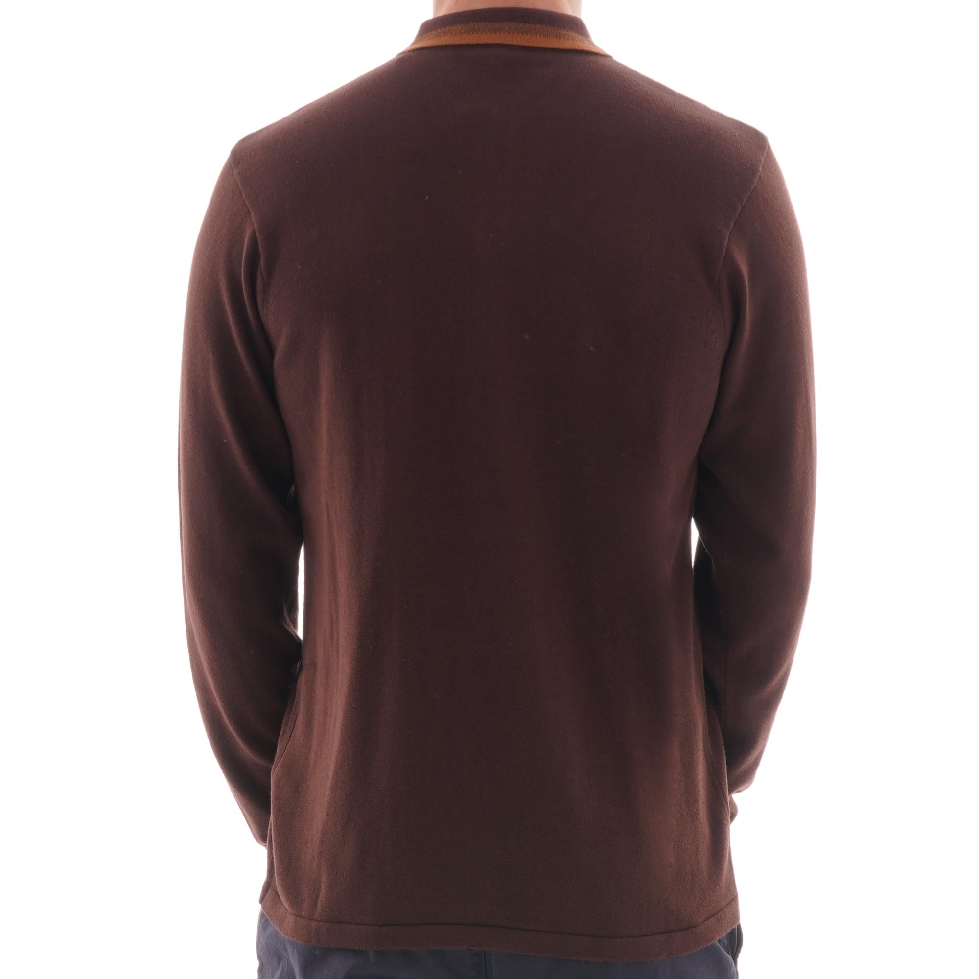 Gabicci Vintage Guido Knitwear Cardigan - Cocoa