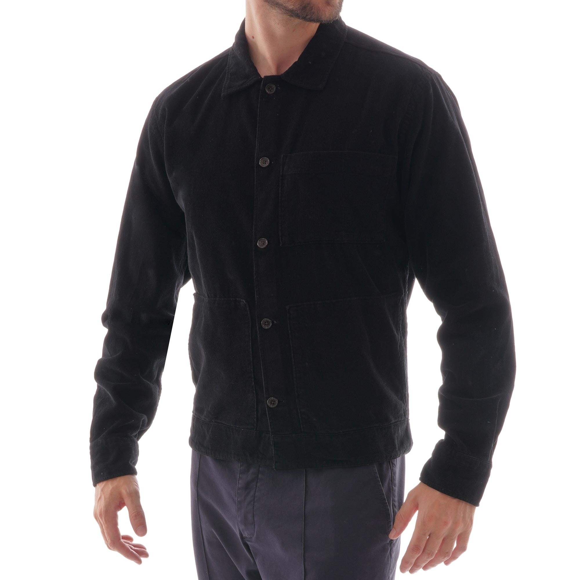 Universal Works Uniform Shirt - Black