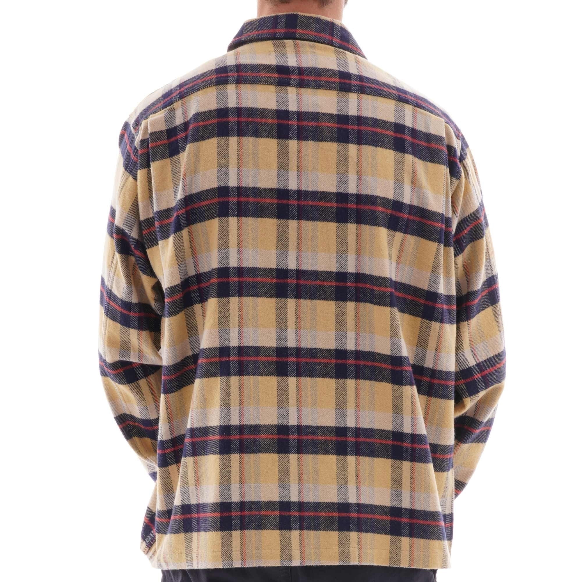 Nigel Cabourn Lybro USMC Flannel Overshirt - Yellow Check
