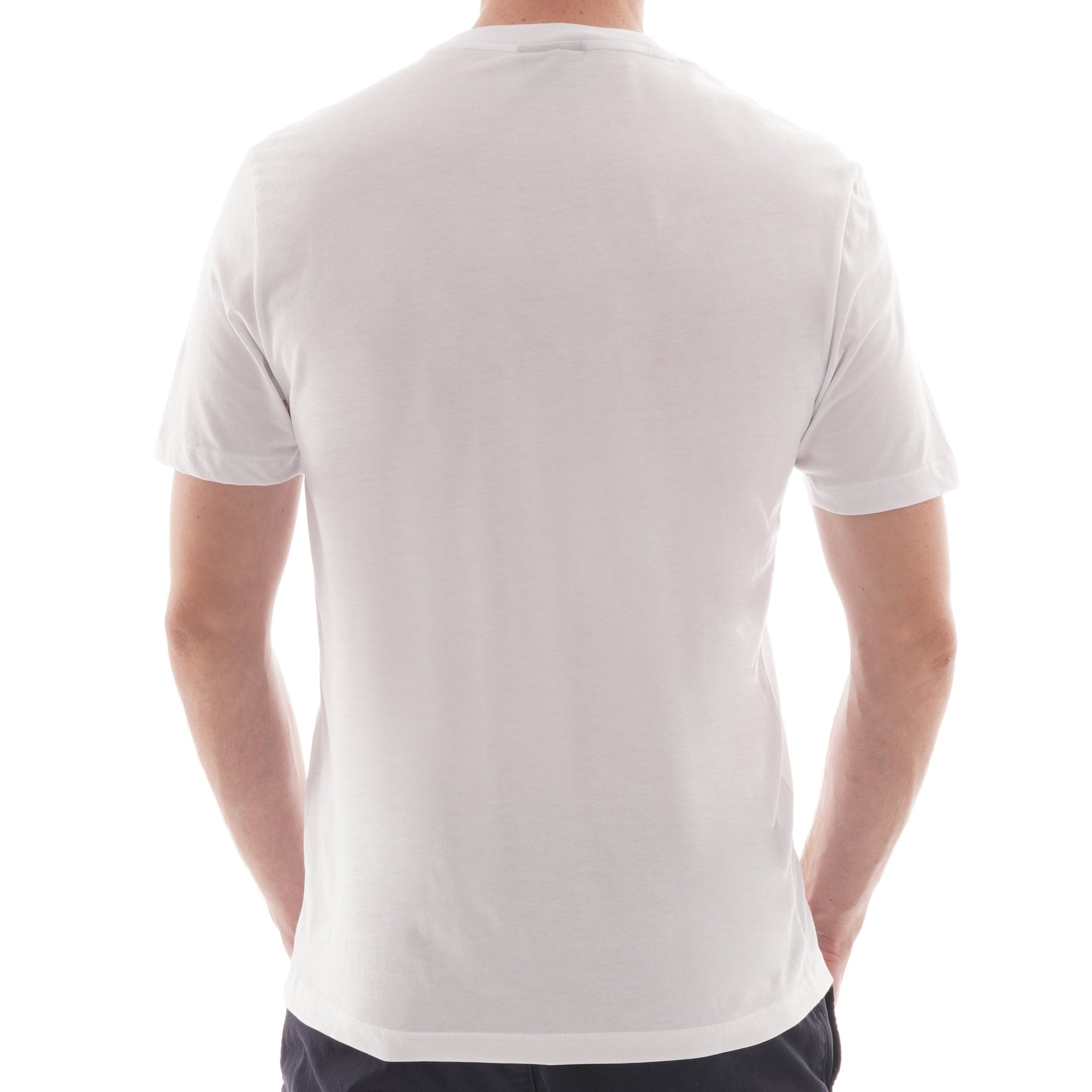Emporio Armani Block Logo T-Shirt - White