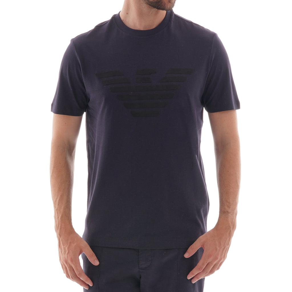 Emporio Armani Eagle Logo T-Shirt - Blue