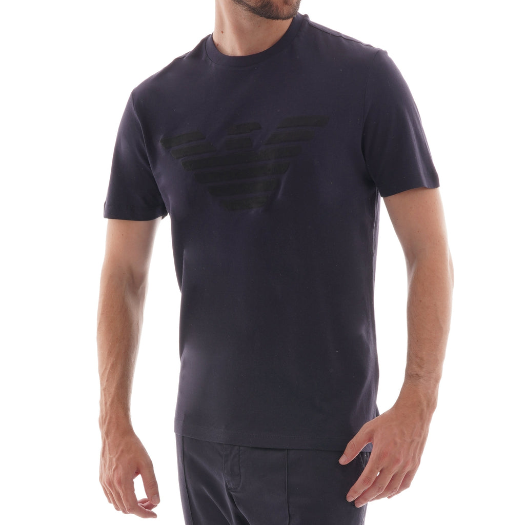 Emporio Armani Eagle Logo T-Shirt - Blue