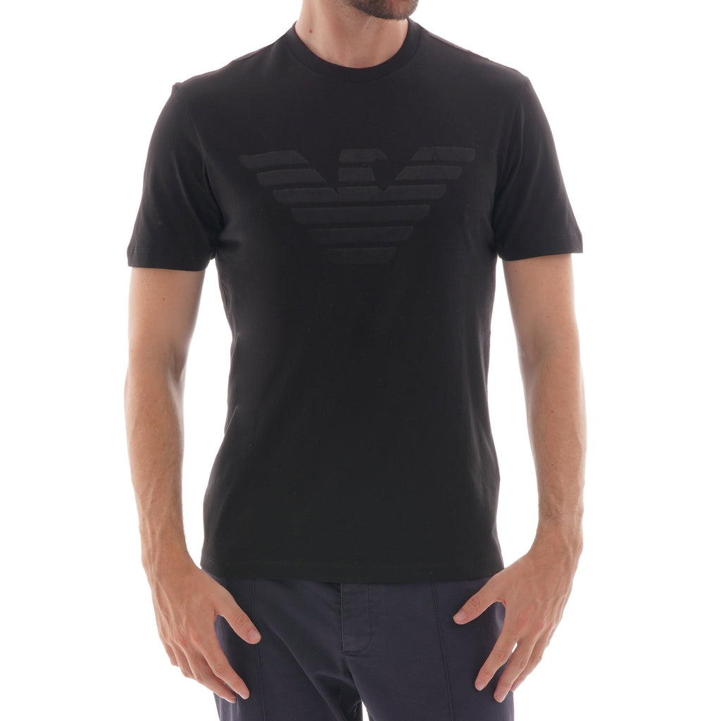 Emporio Armani Eagle Logo T-Shirt - Nero