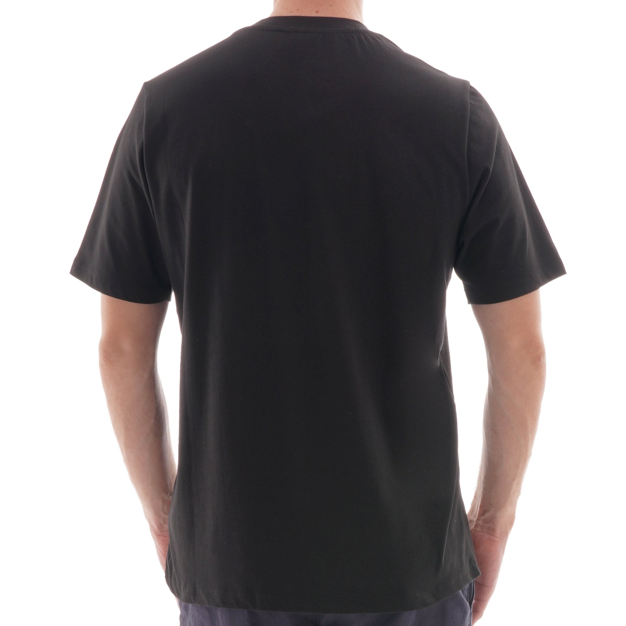 Emporio Armani Block Logo T-Shirt - Nero