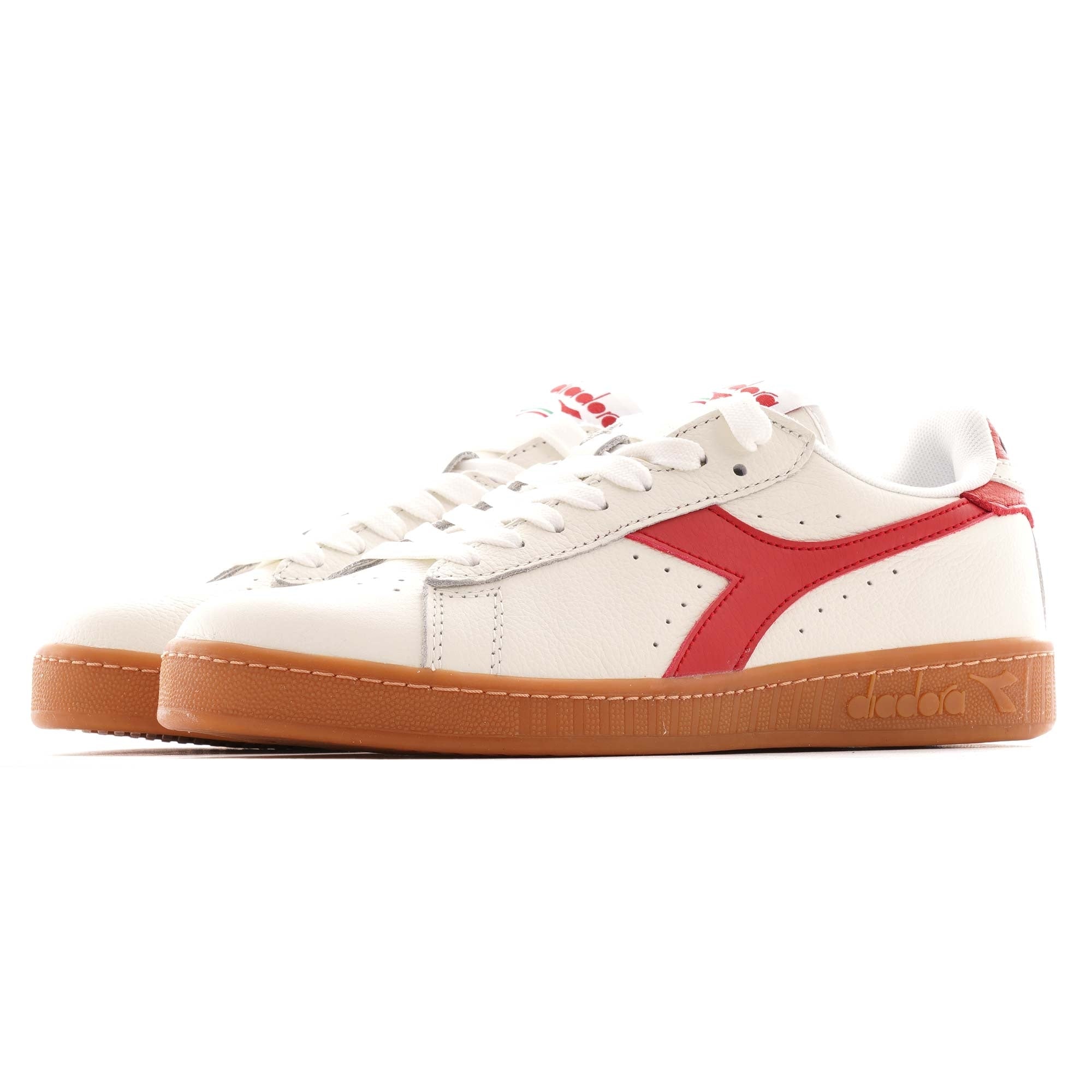 Diadora Game L Low - White and Molten Lava