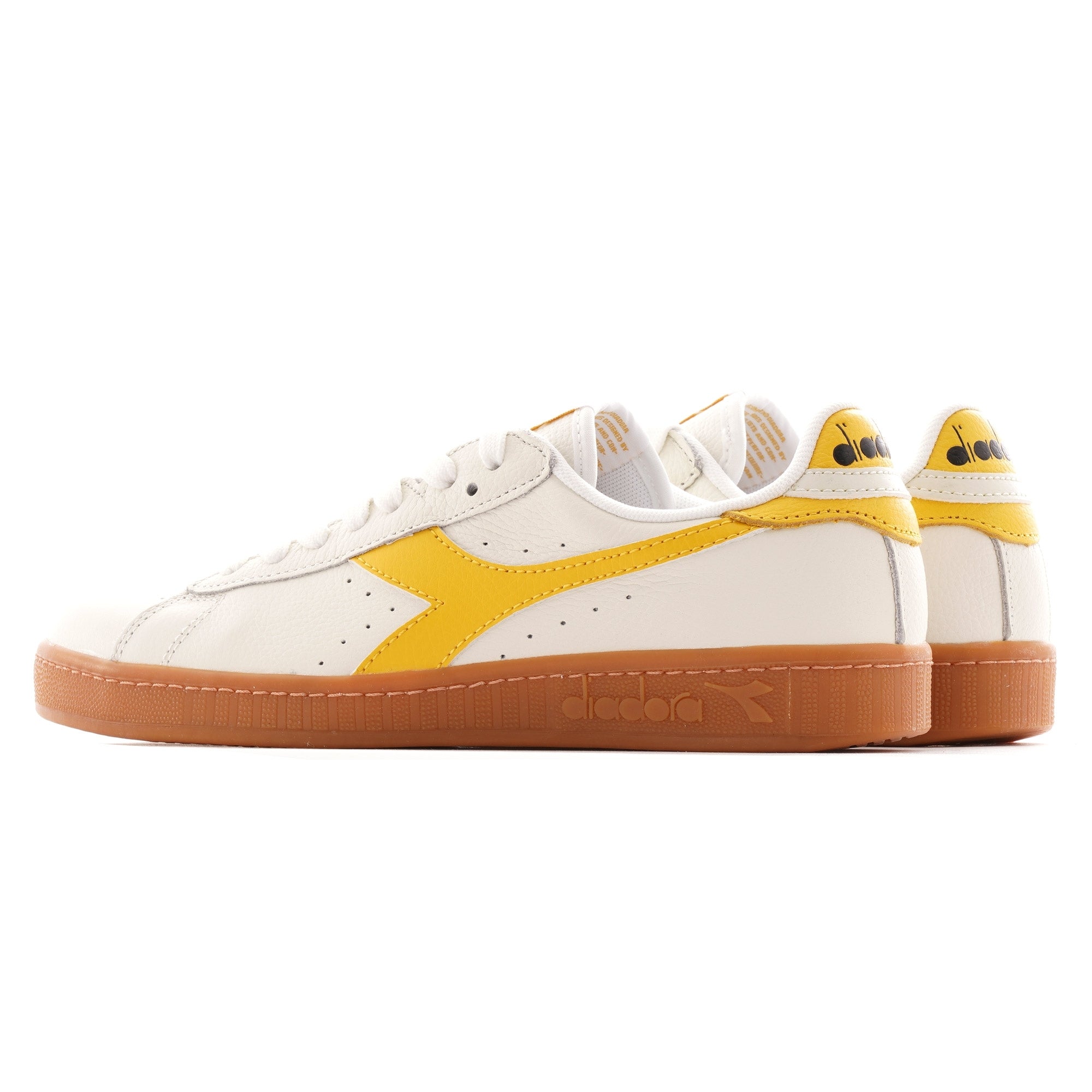 Diadora Game L Low - White and Yellow