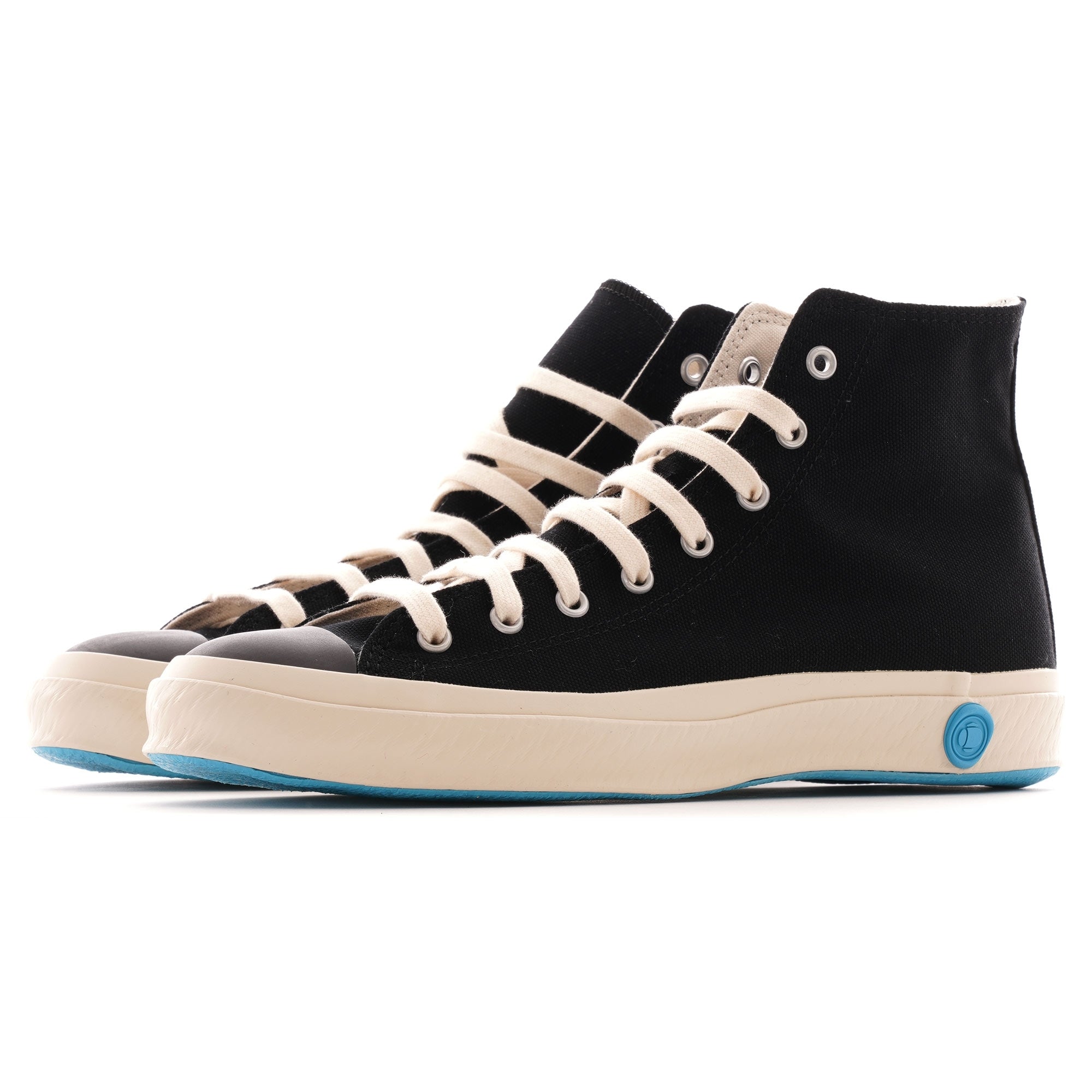 Shoes Like Pottery 01JP High Canvas Sneakers - Black