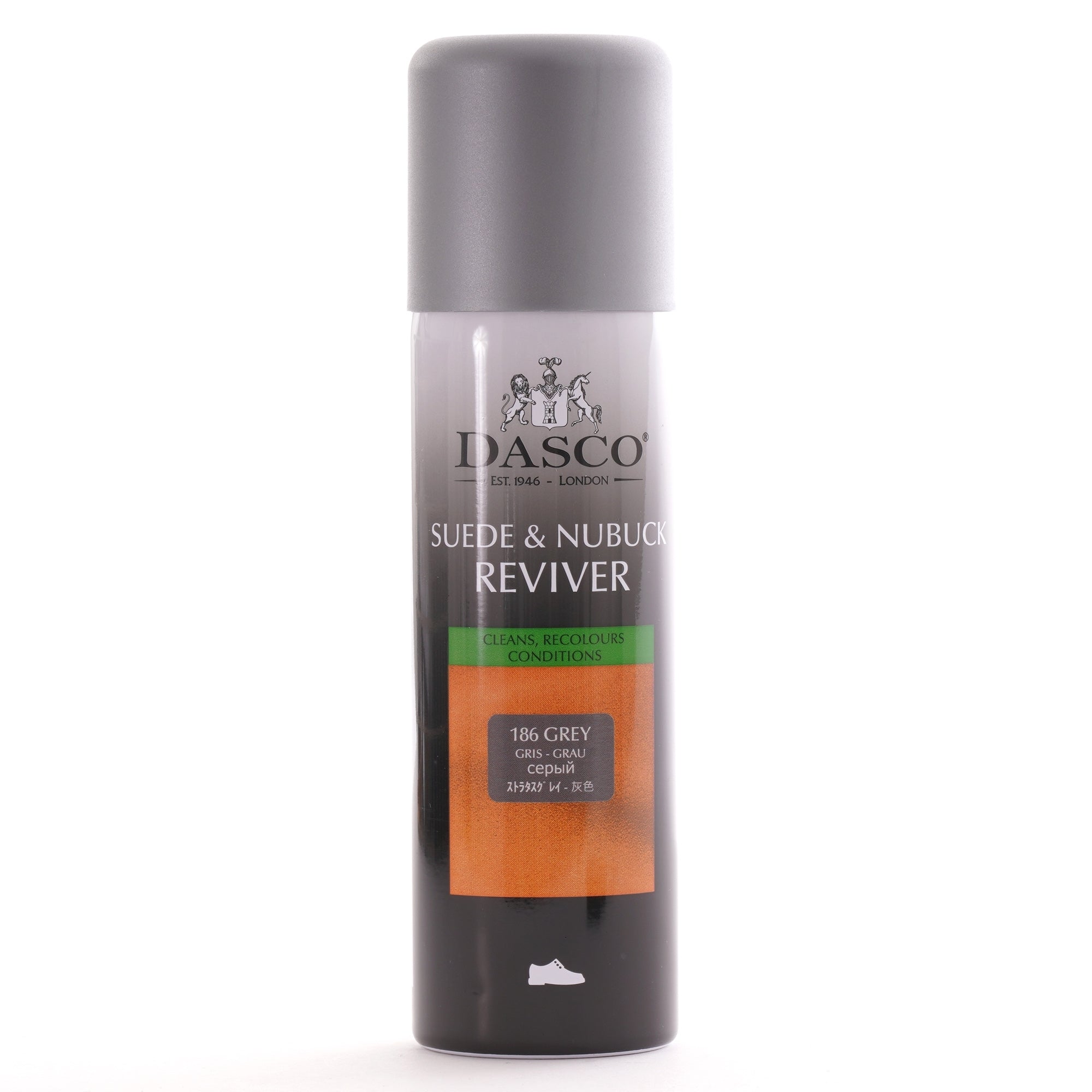 Dasco Shoecare Suede & Nuback Reviver 200ML - Grey