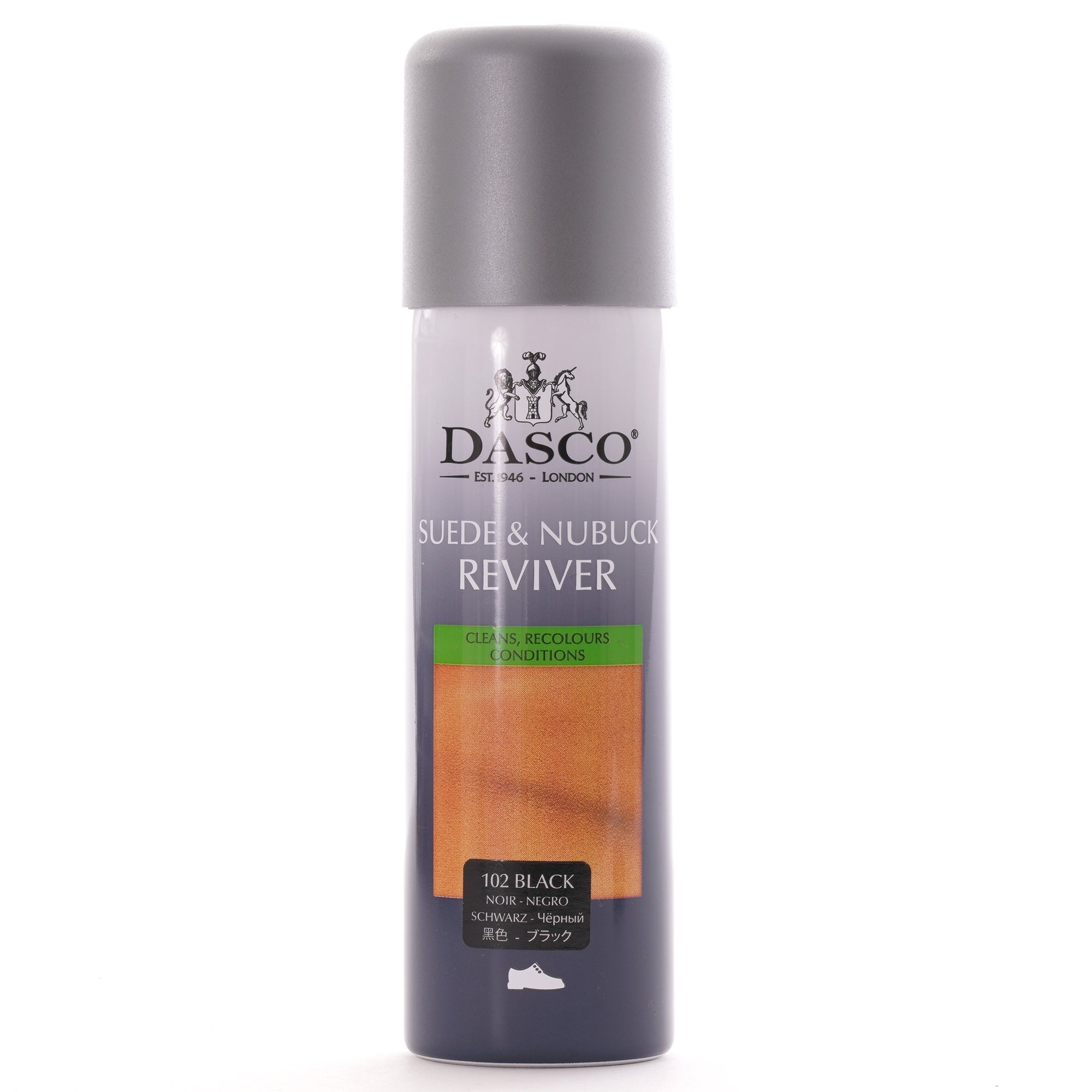 Dasco Shoecare Suede & Nuback Reviver 200ML - Black
