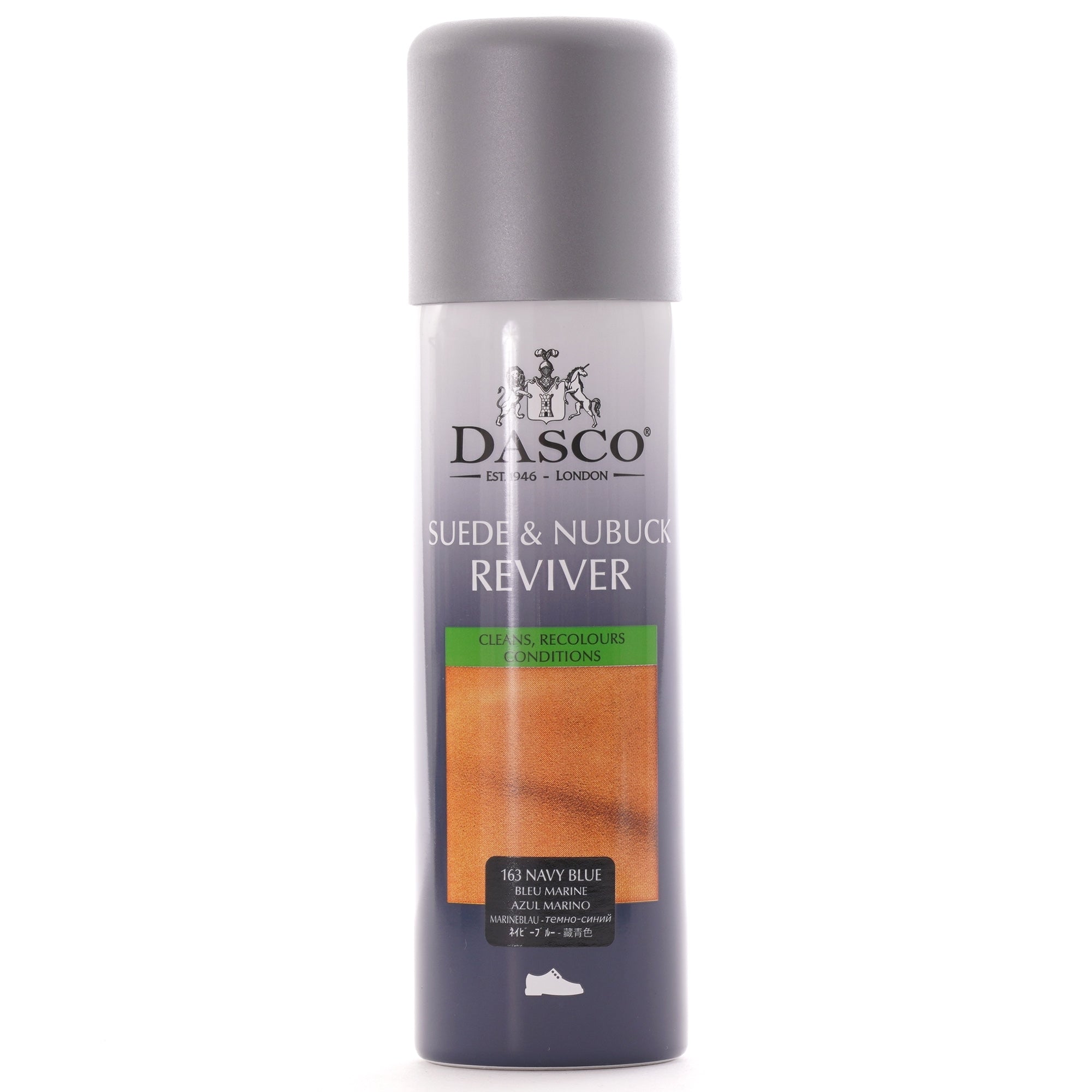 Dasco Shoecare Suede & Nuback Reviver 200ML - Navy blue