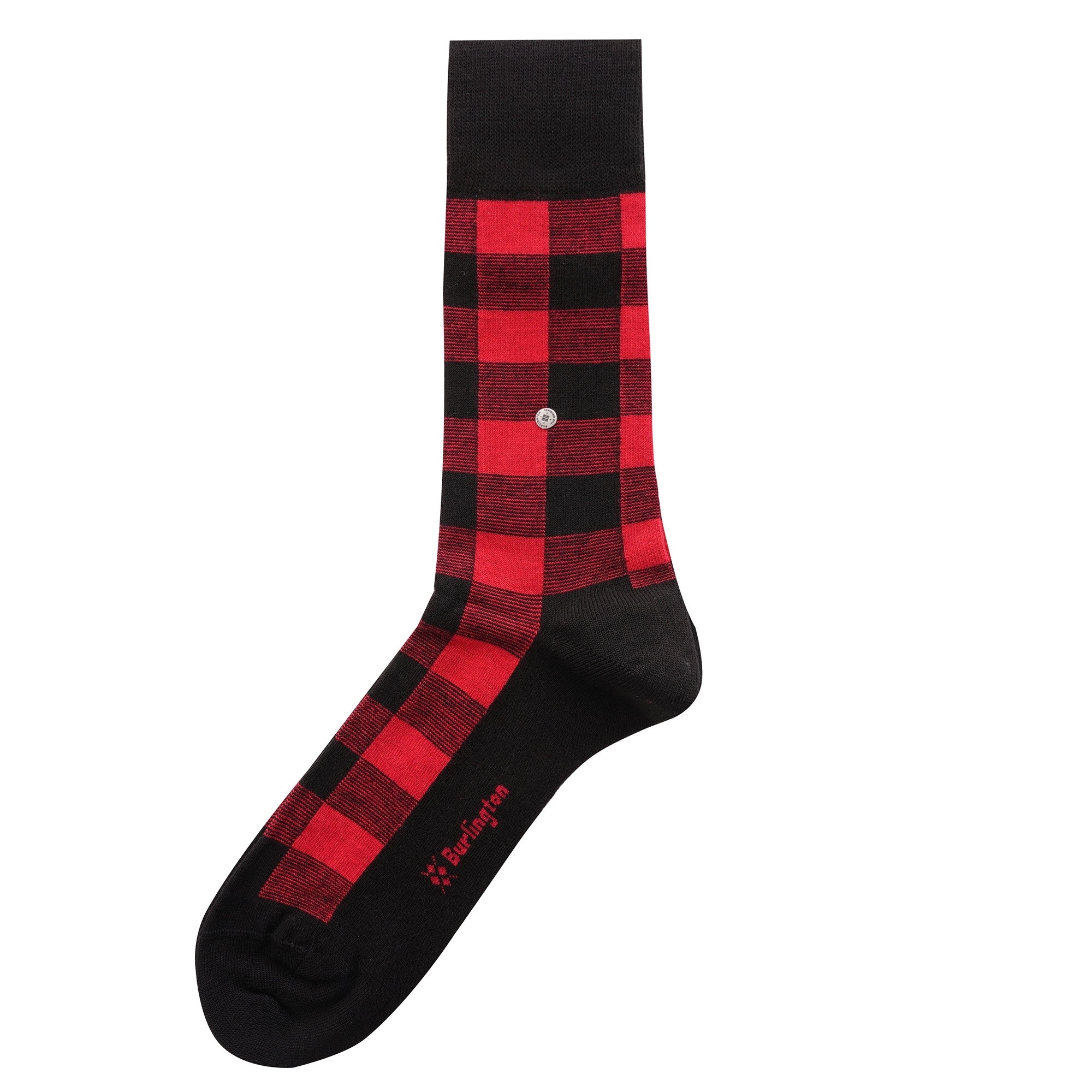 Burlington Socks Shining Socks - Red/Black