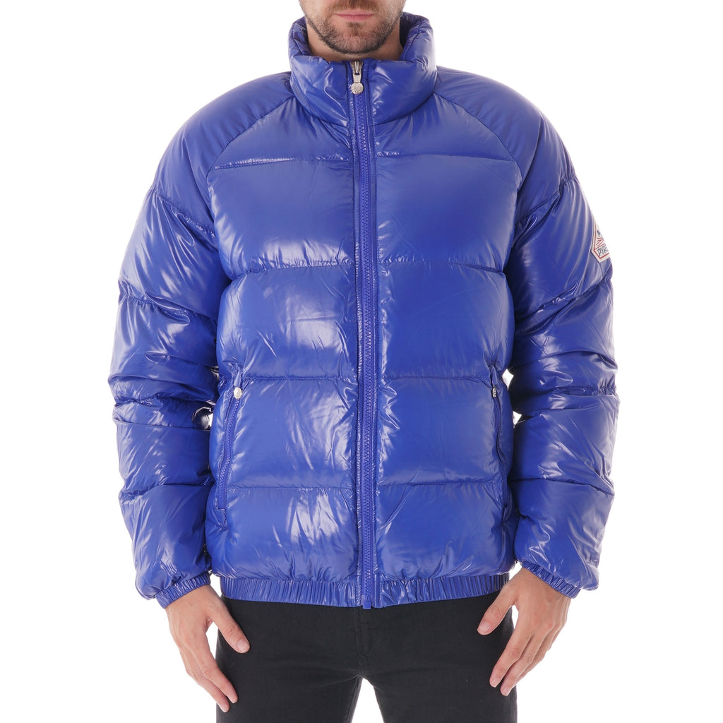 Pyrenex Vintage Mythic Down Jacket Shiny - Blue Print