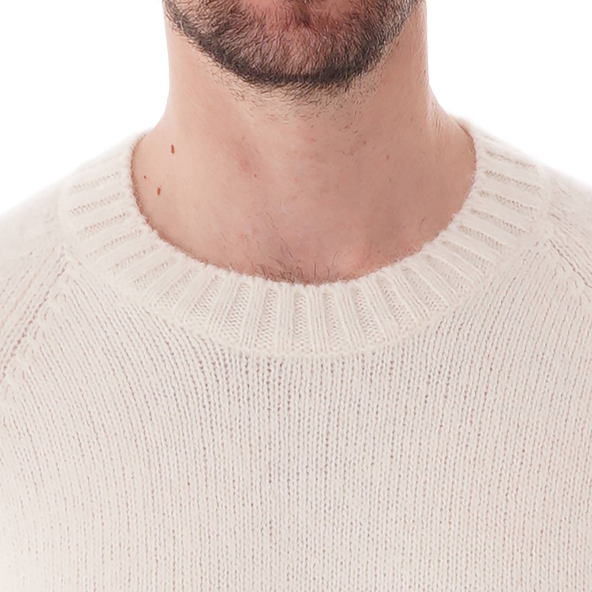 AMI Crewneck Sweater - Off White