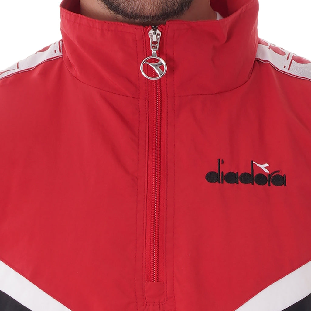 Diadora Jacket 1/2 zip MVB - Red Capital