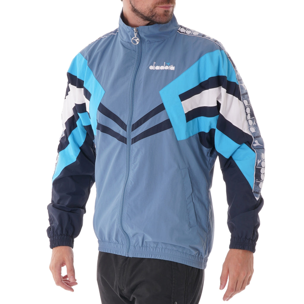 Diadora Jacket 1/2 zip MVB - Blue Heaven