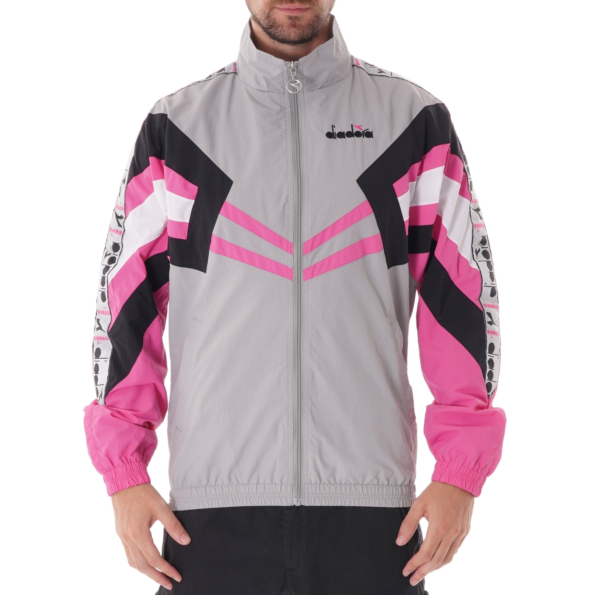 Diadora Jacket 1/2 zip MVB - High Rise