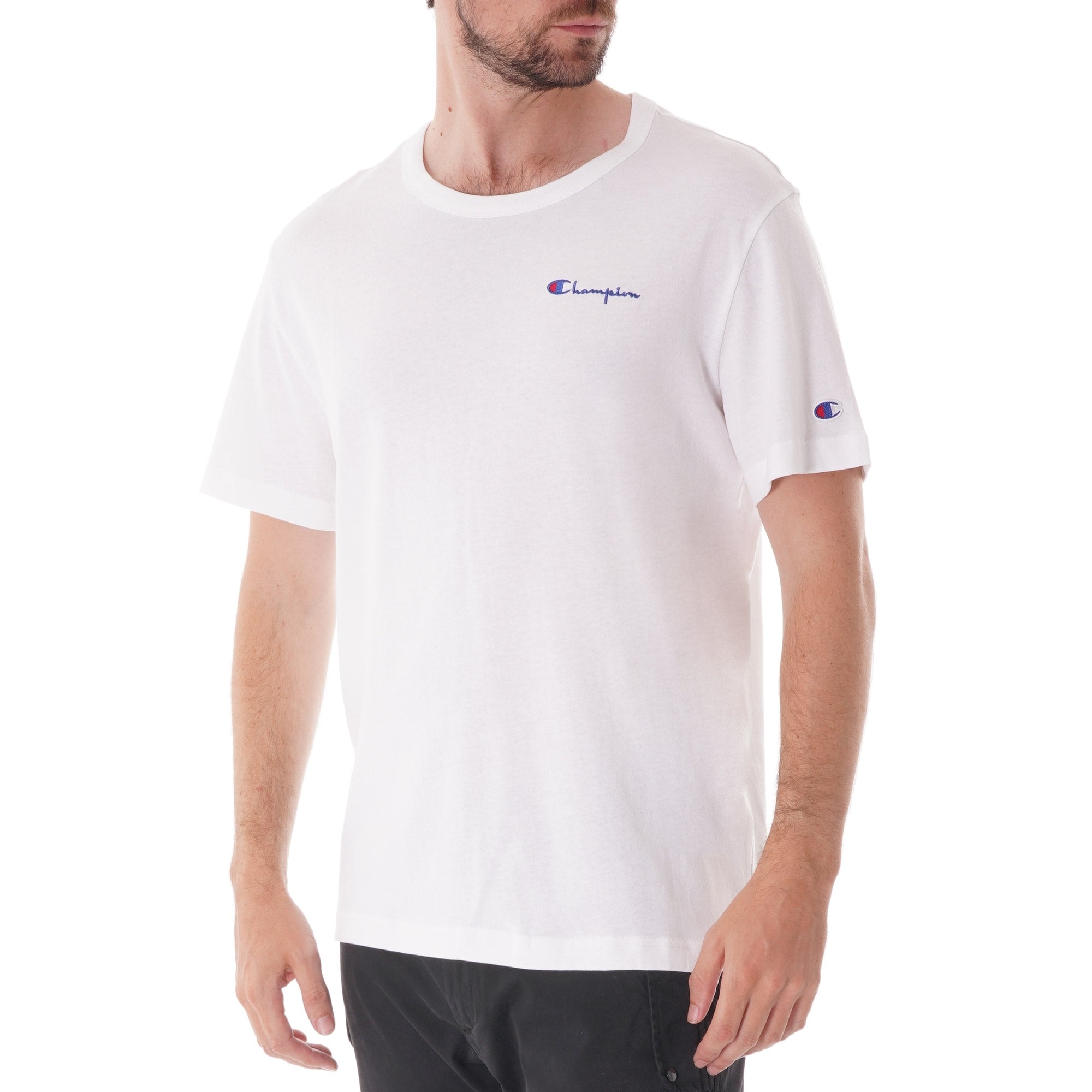 Champion Chest Logo T-Shirt - White