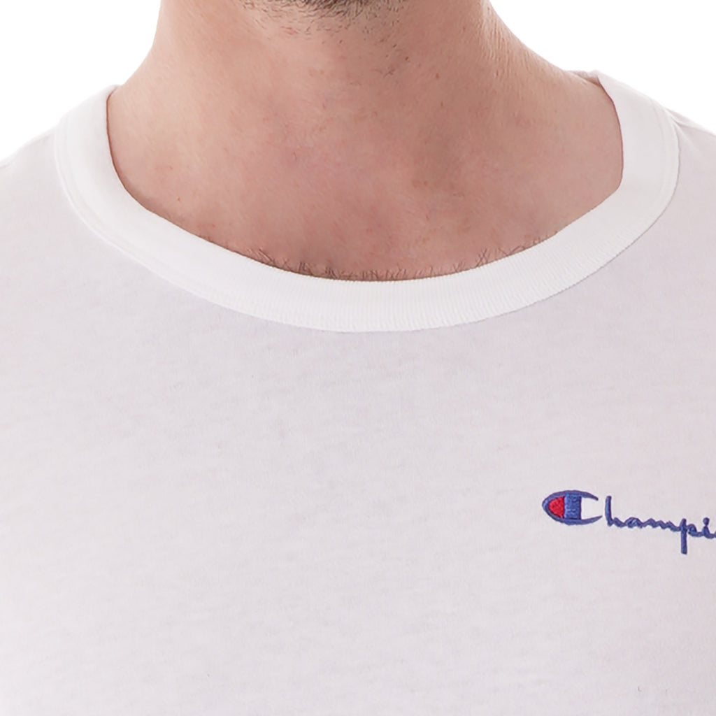 Champion Chest Logo T-Shirt - White