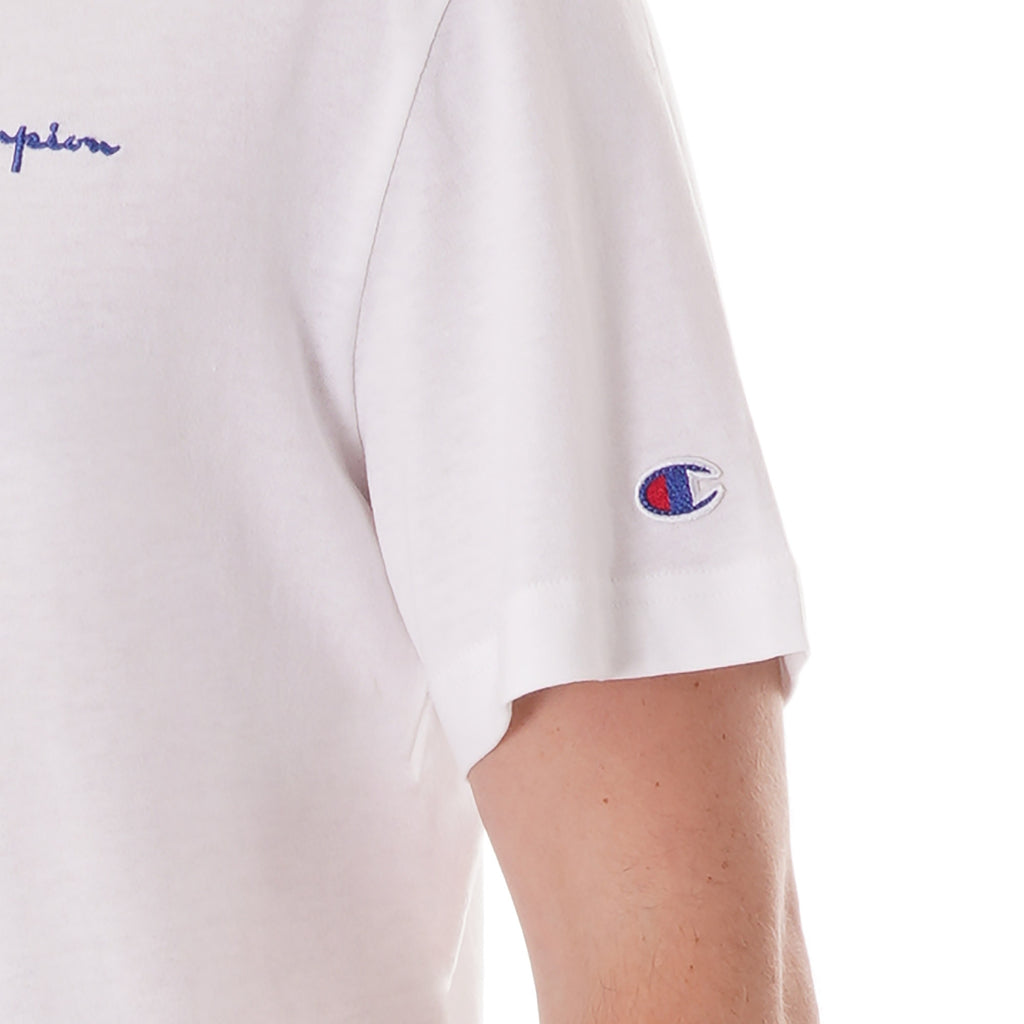 Champion Chest Logo T-Shirt - White