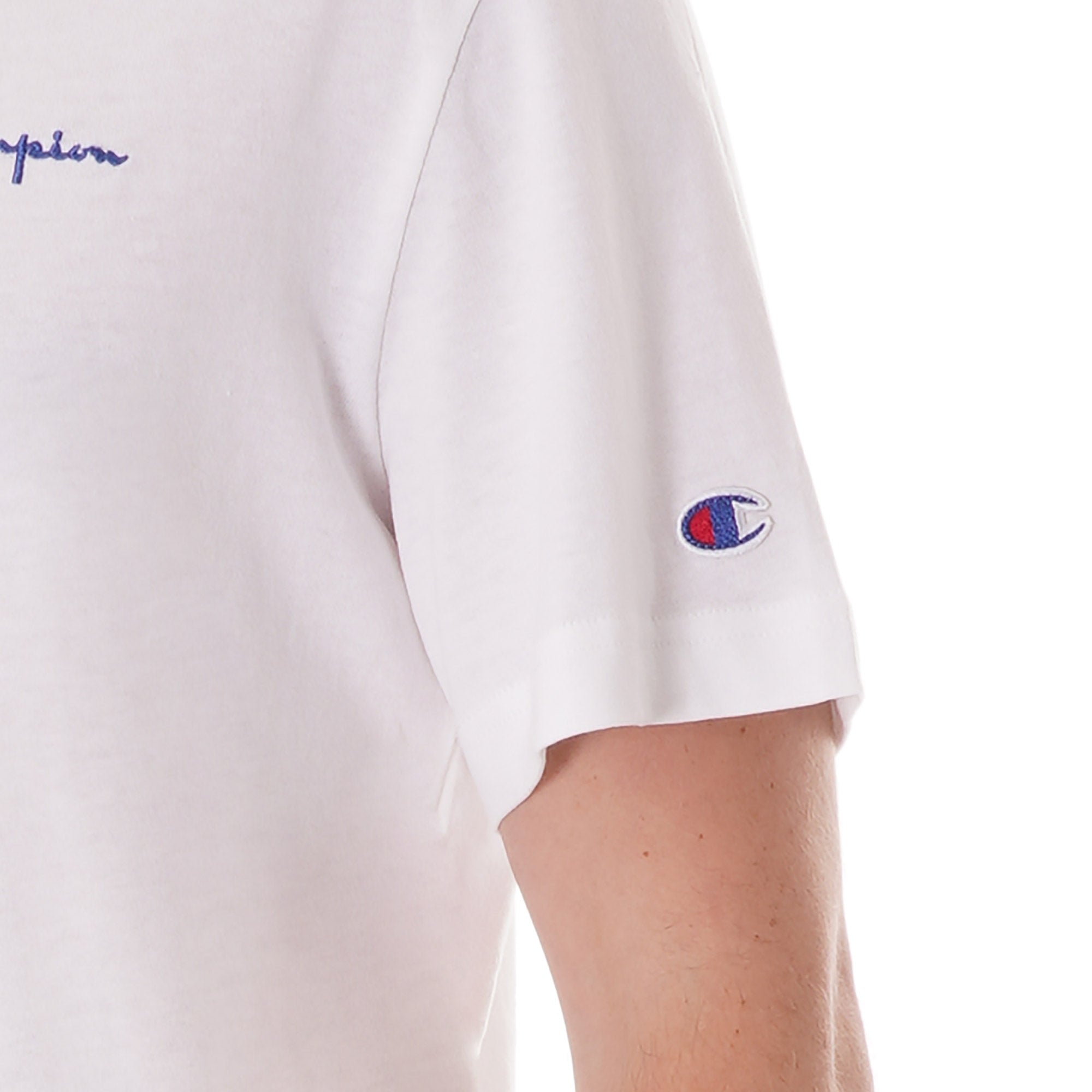 Champion Chest Logo T-Shirt - White