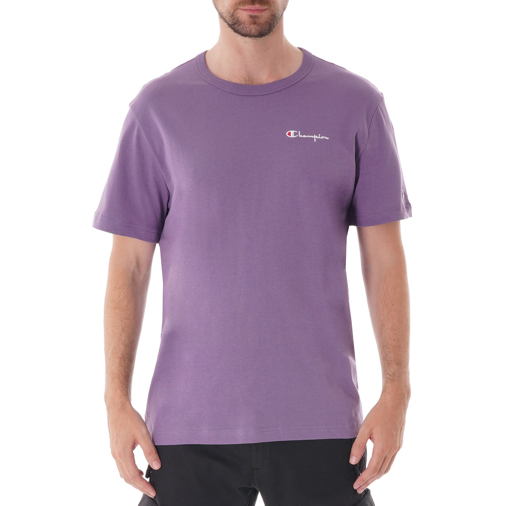 Champion Logo Crew T-Shirt - Lilac
