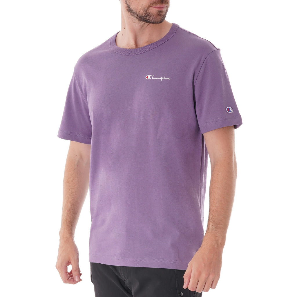 Champion Logo Crew T-Shirt - Lilac