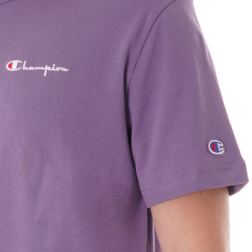 Champion Logo Crew T-Shirt - Lilac