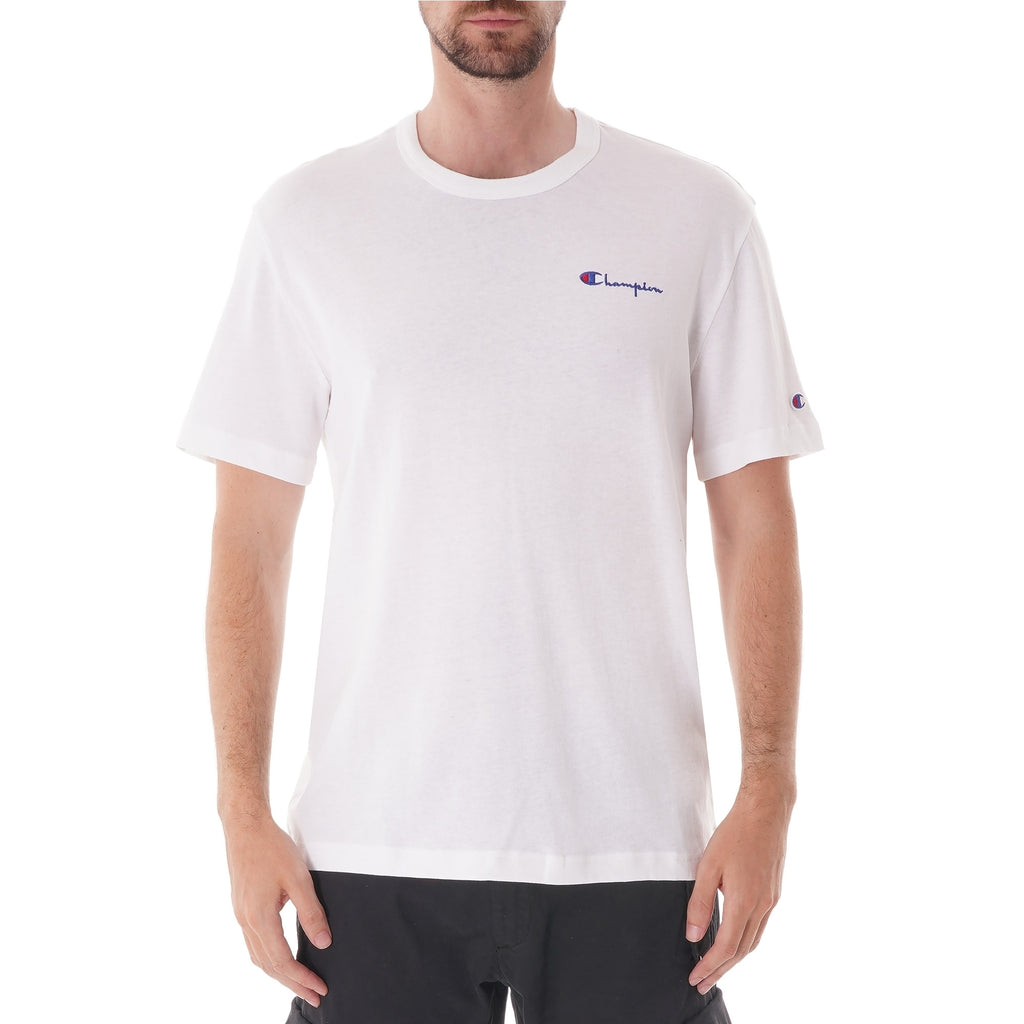 Champion Chest Logo T-Shirt - White