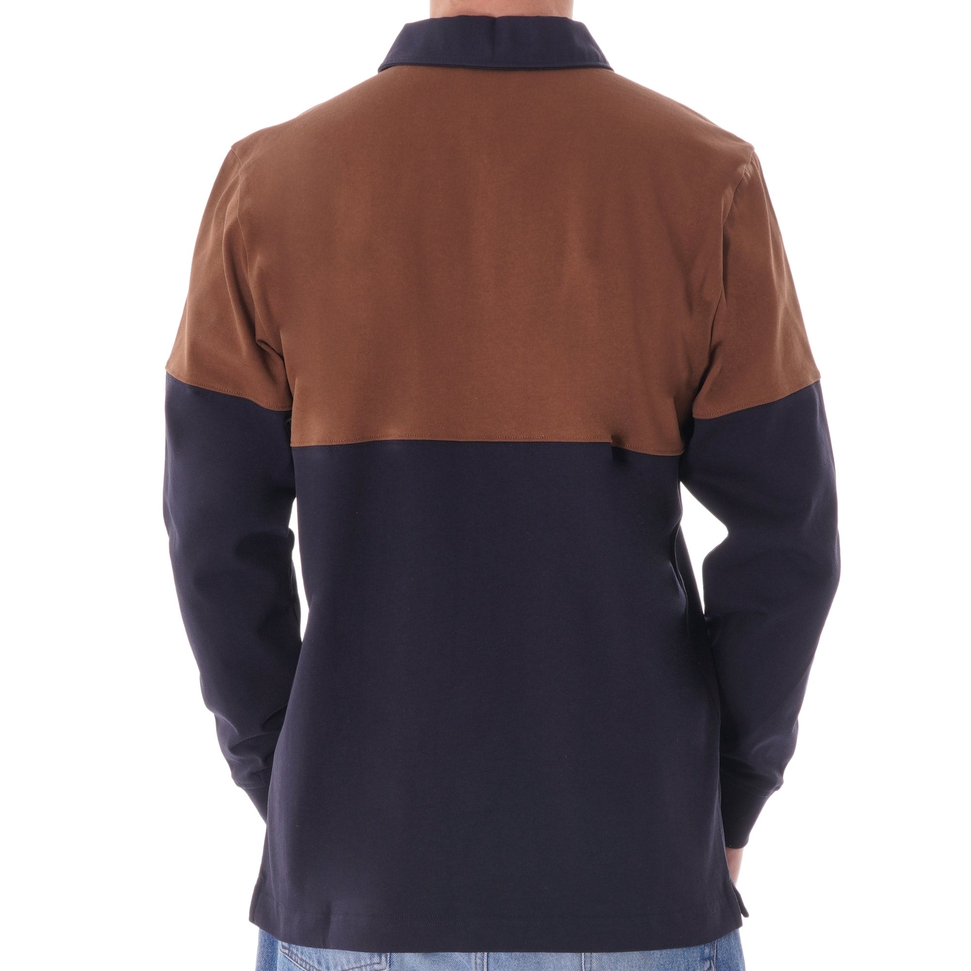 Norse Projects Ruben Polo Colour block top - Duck