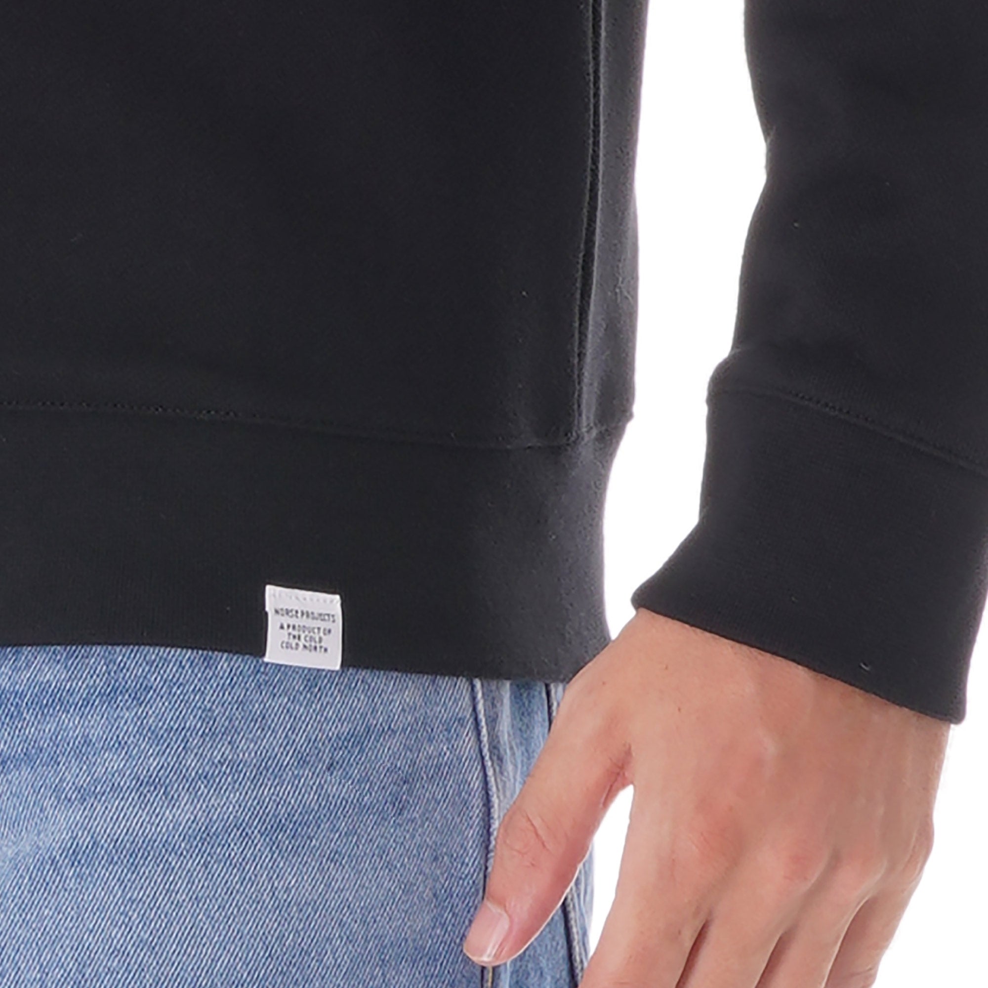 Norse Projects Vagn Crew Sweat - Black