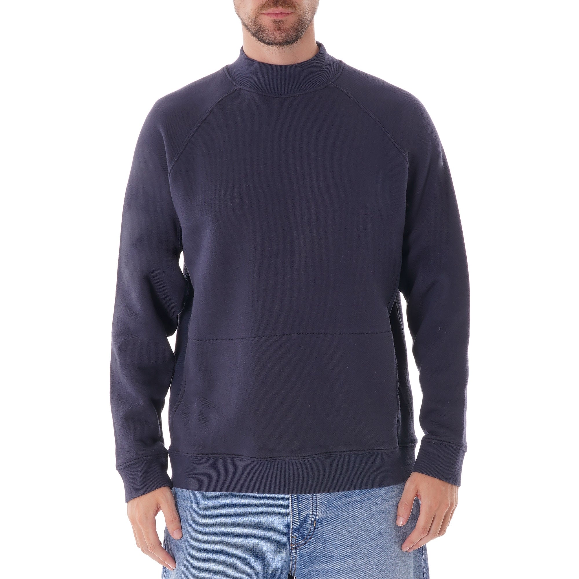 YMC Touche Pocket Sweat - Navy